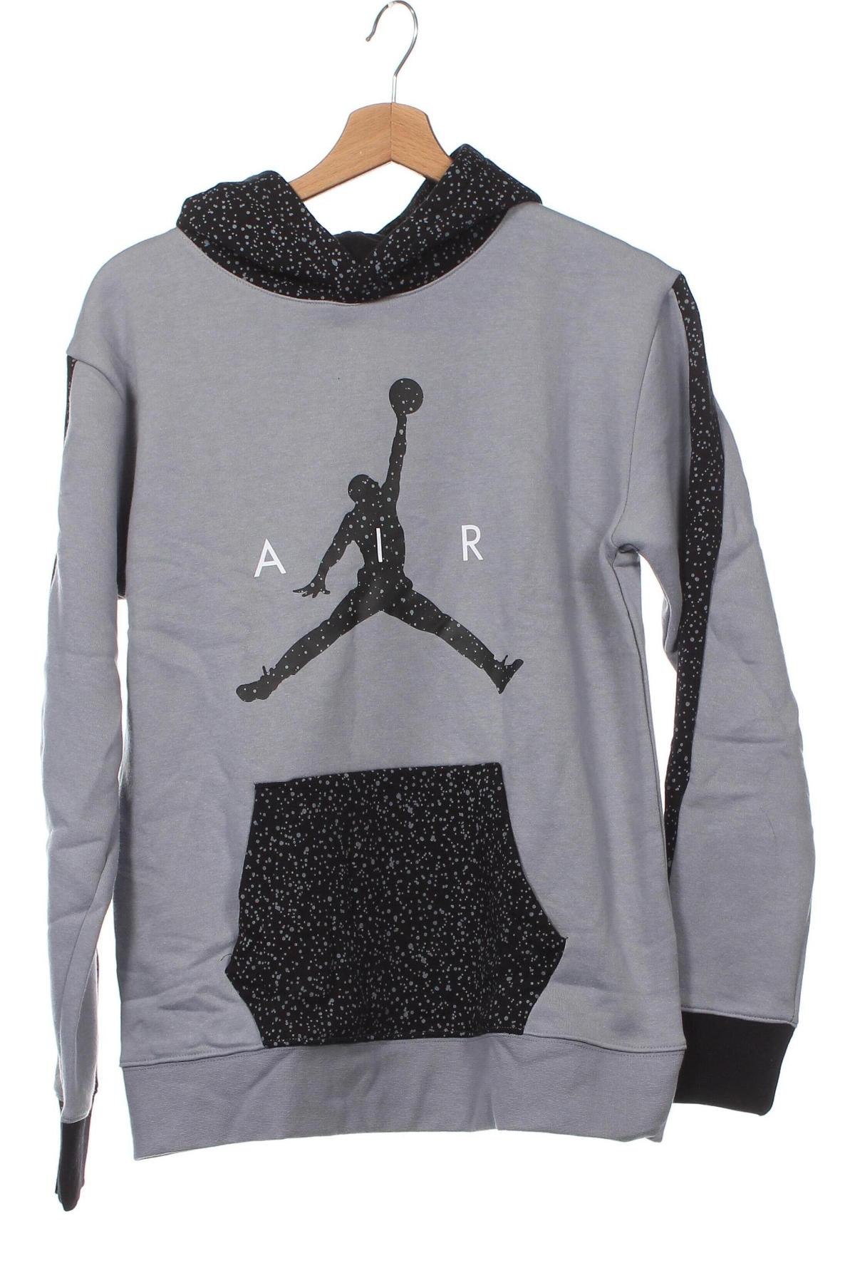 Dziecięca bluza Air Jordan Nike, Rozmiar 14-15y/ 168-170 cm, Kolor Szary, Cena 343,84 zł