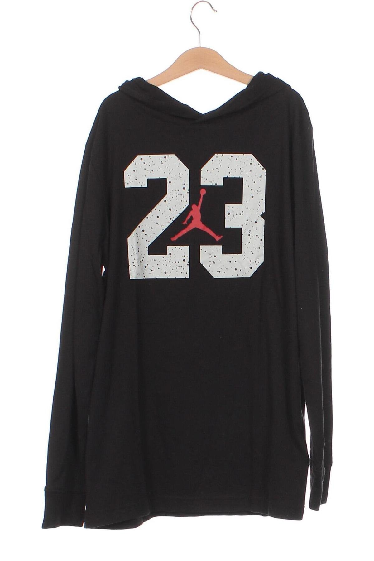 Детски суичър Air Jordan Nike, Размер 13-14y/ 164-168 см, Цвят Черен, Цена 99,00 лв.