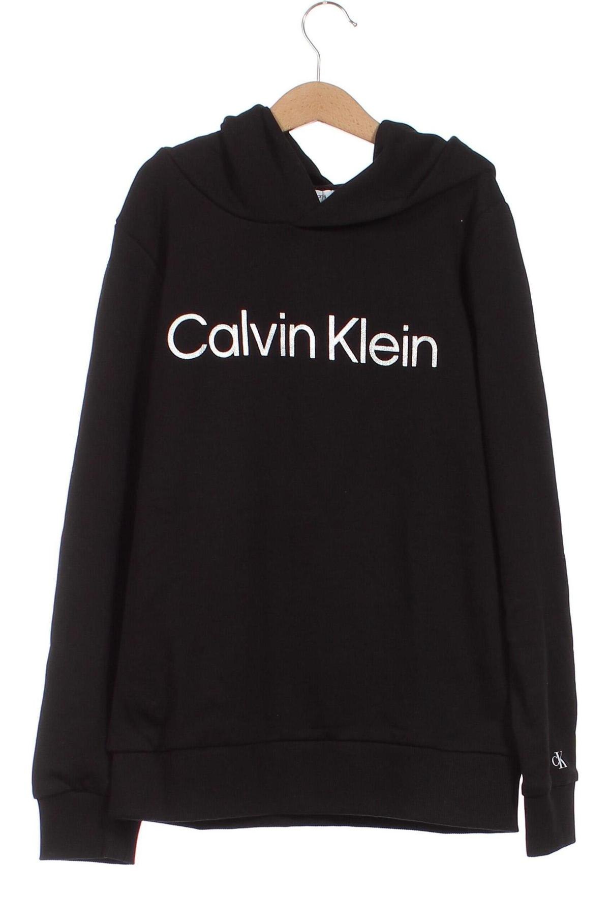 Παιδικό φούτερ Calvin Klein Jeans, Μέγεθος 13-14y/ 164-168 εκ., Χρώμα Μαύρο, Τιμή 59,47 €