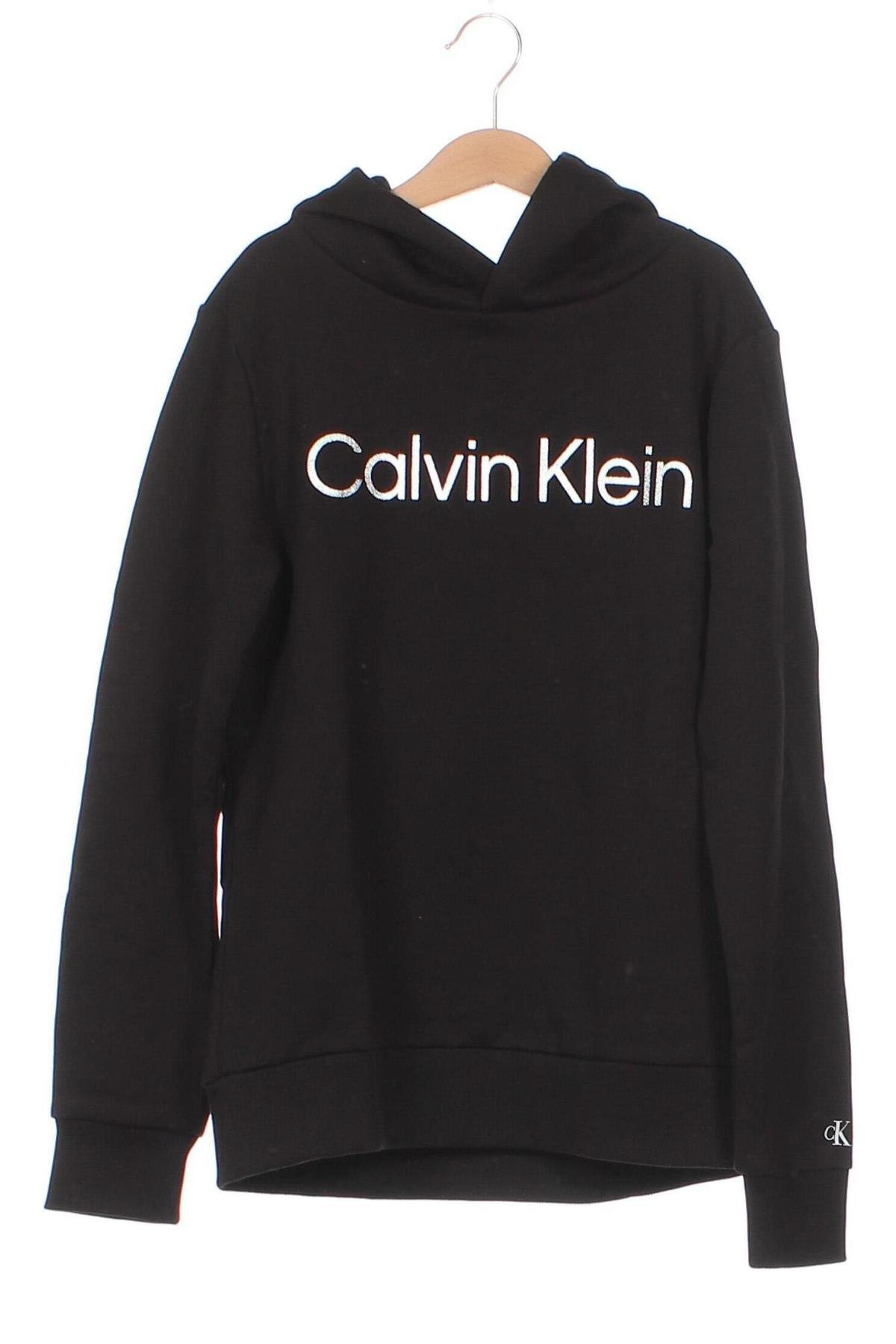 Hanorac pentru copii Calvin Klein Jeans, Mărime 14-15y/ 168-170 cm, Culoare Negru, Preț 339,47 Lei