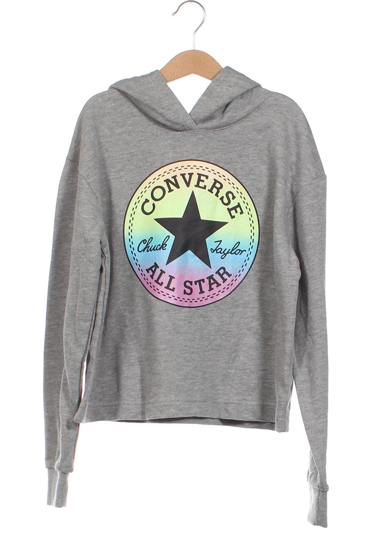 Kinder Sweatshirts Converse, Größe 11-12y/ 152-158 cm, Farbe Grau, Preis 30,11 €