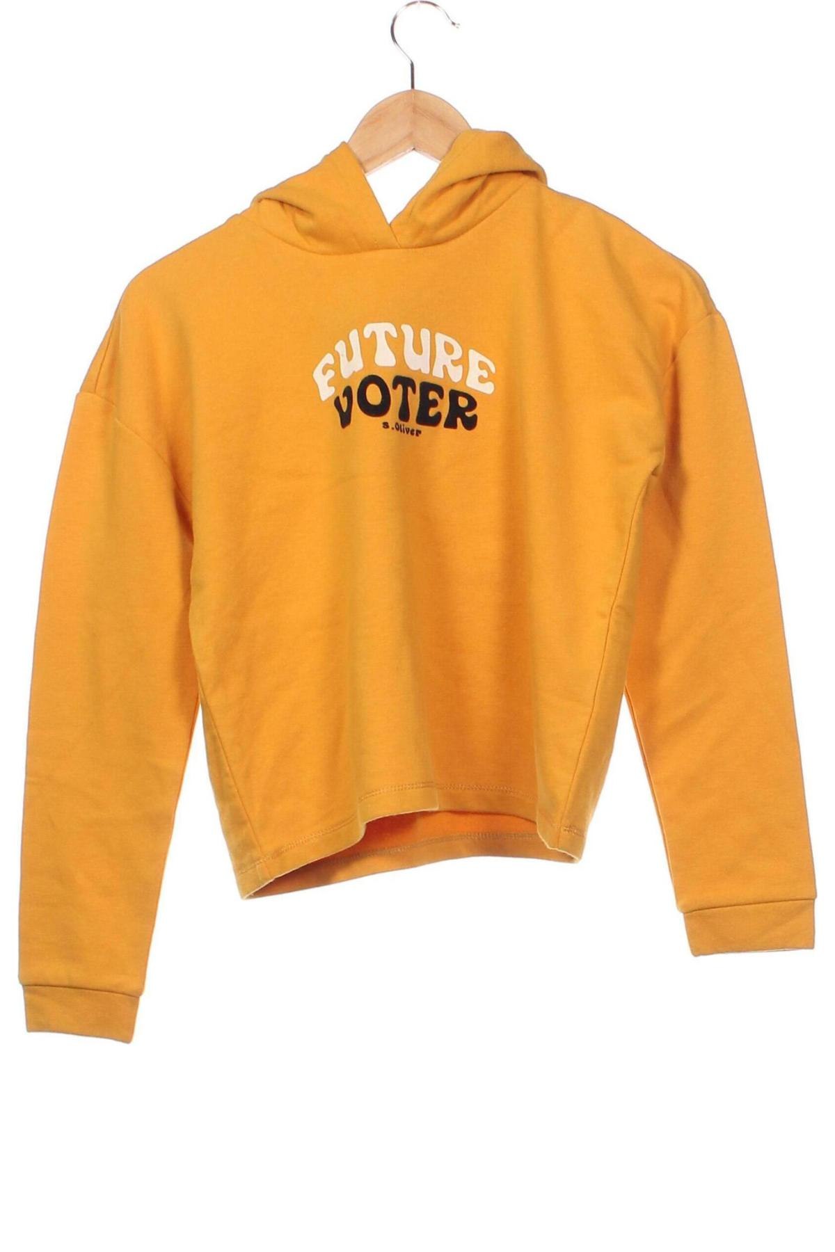 Kinder Sweatshirts S.Oliver, Größe 13-14y/ 164-168 cm, Farbe Gelb, Preis € 6,76