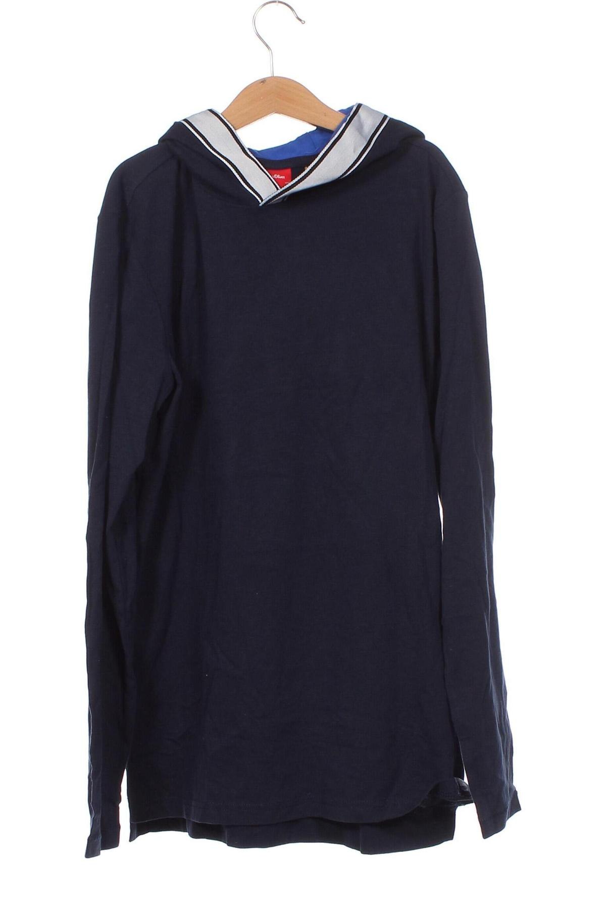 Gyerek sweatshirt S.Oliver, Méret 13-14y / 164-168 cm, Szín Kék, Ár 16 702 Ft