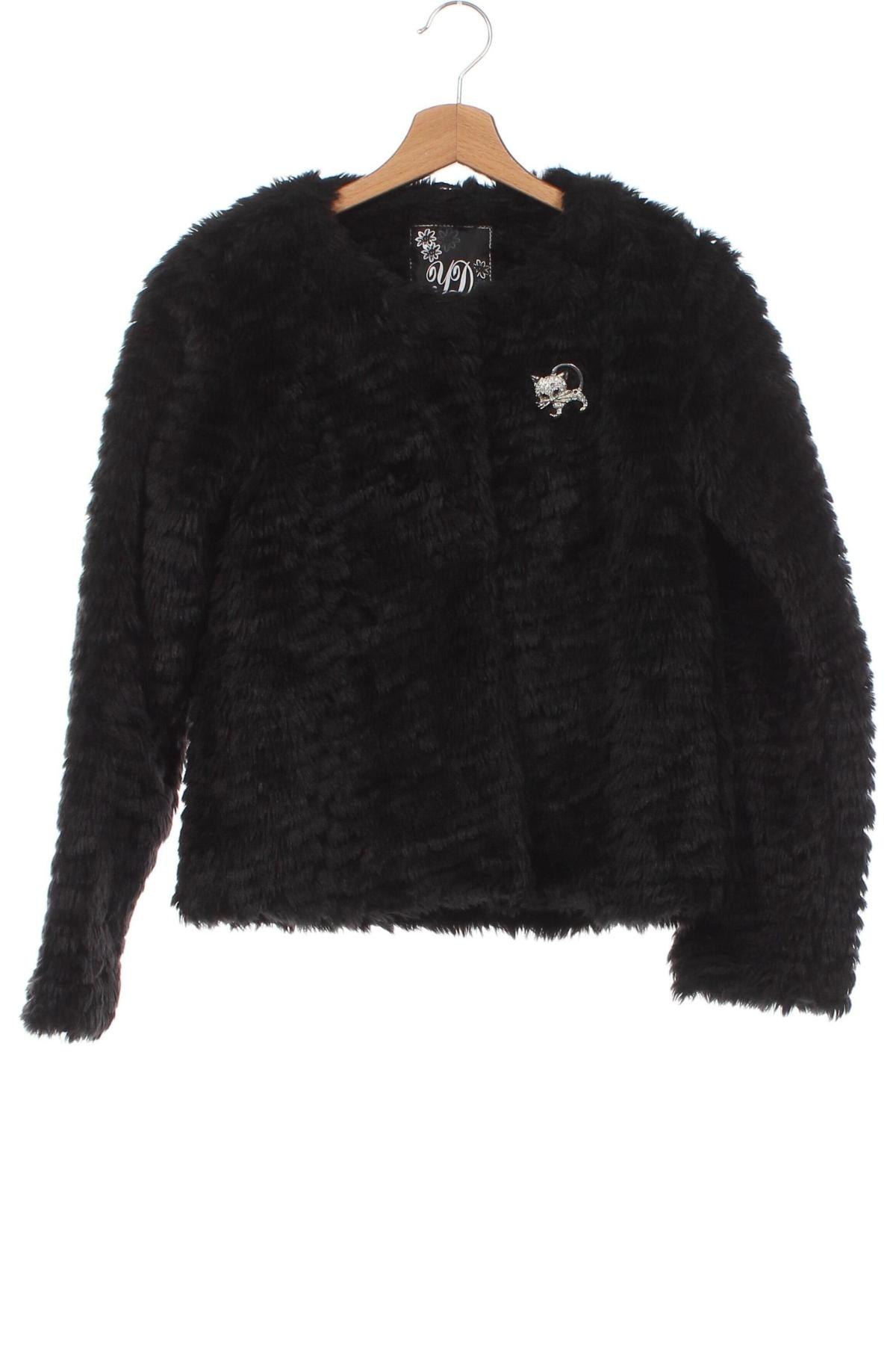 Детско палто Yd, Размер 12-13y/ 158-164 см, Цвят Черен, Цена 16,29 лв.