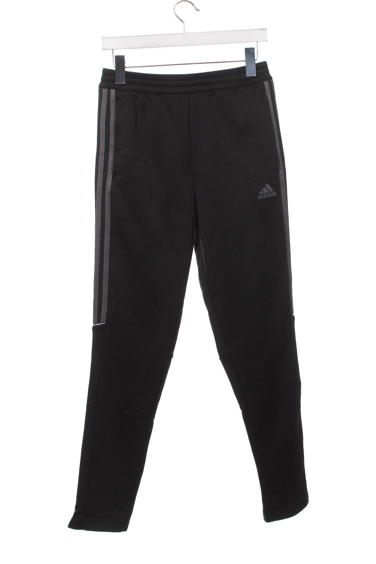 Детско спортно долнище Adidas, Размер 13-14y/ 164-168 см, Цвят Черен, Цена 44,00 лв.
