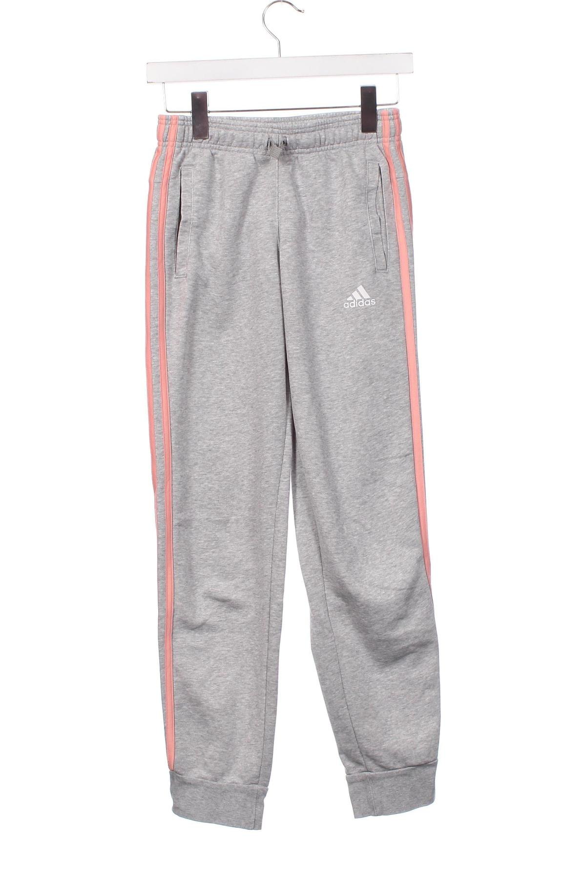 Pantaloni de trening, pentru copii Adidas, Mărime 13-14y/ 164-168 cm, Culoare Gri, Preț 108,48 Lei