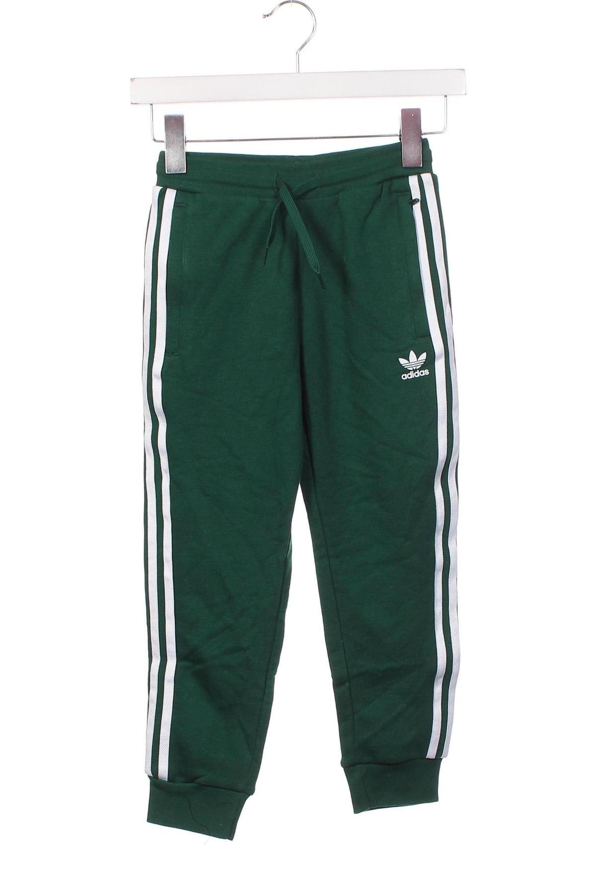 Pantaloni de trening, pentru copii Adidas Originals, Mărime 6-7y/ 122-128 cm, Culoare Verde, Preț 260,53 Lei