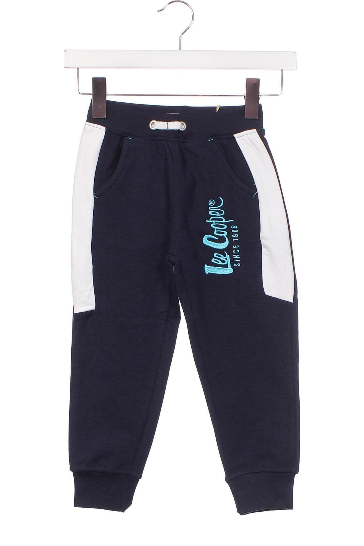 Pantaloni de trening, pentru copii Lee Cooper, Mărime 3-4y/ 104-110 cm, Culoare Albastru, Preț 73,50 Lei