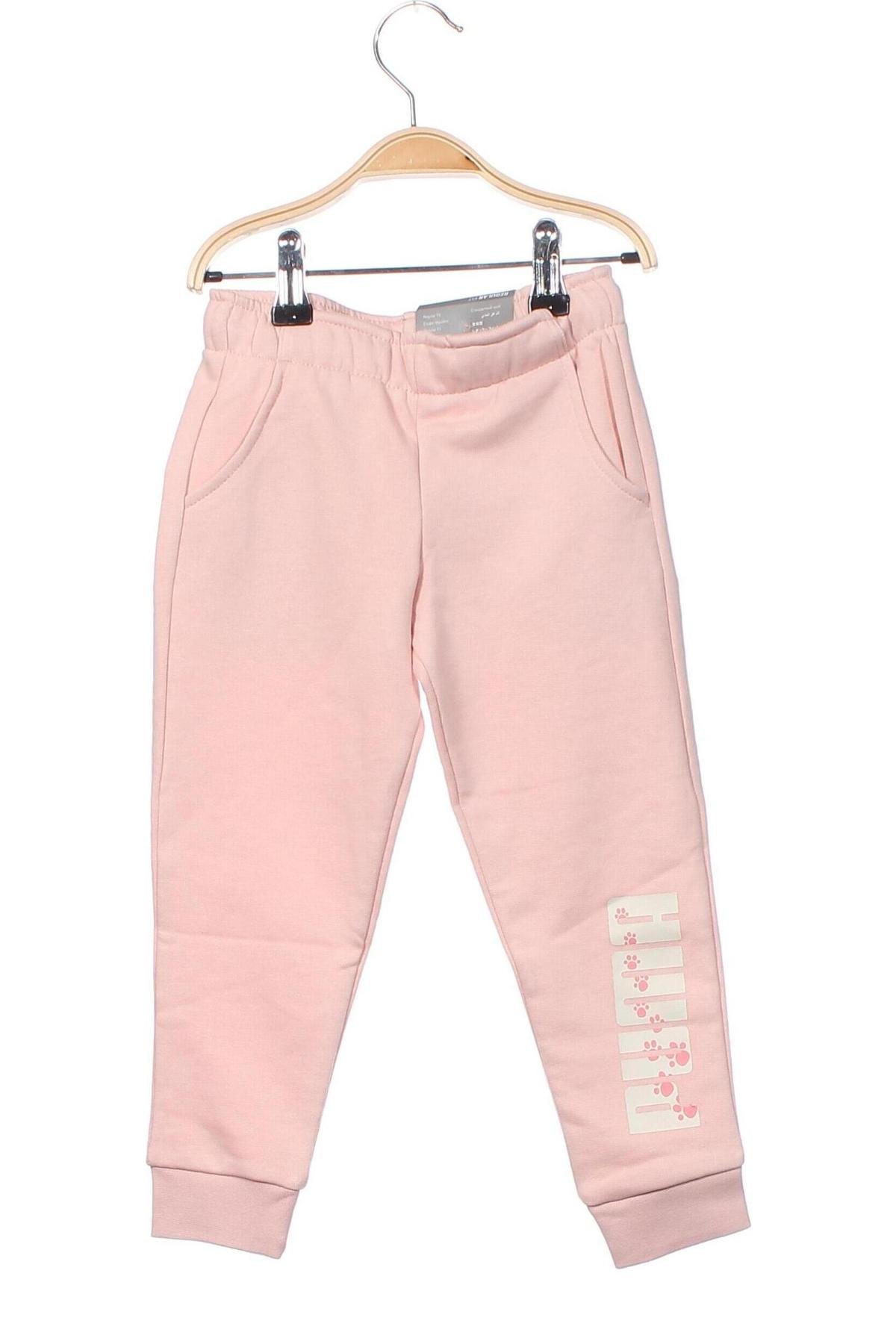Pantaloni de trening, pentru copii PUMA, Mărime 18-24m/ 86-98 cm, Culoare Roz, Preț 108,68 Lei