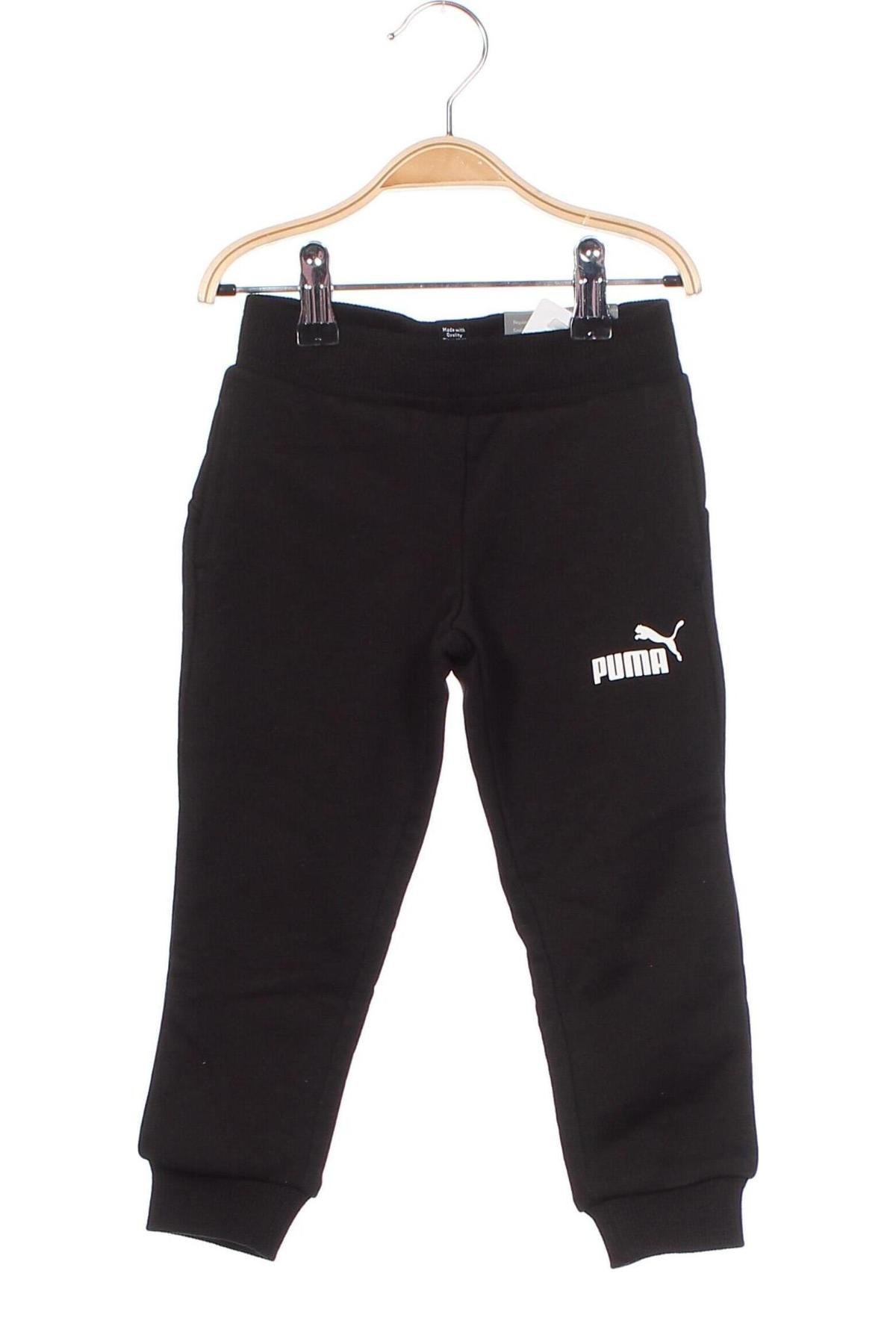 Pantaloni de trening, pentru copii PUMA, Mărime 18-24m/ 86-98 cm, Culoare Negru, Preț 127,31 Lei