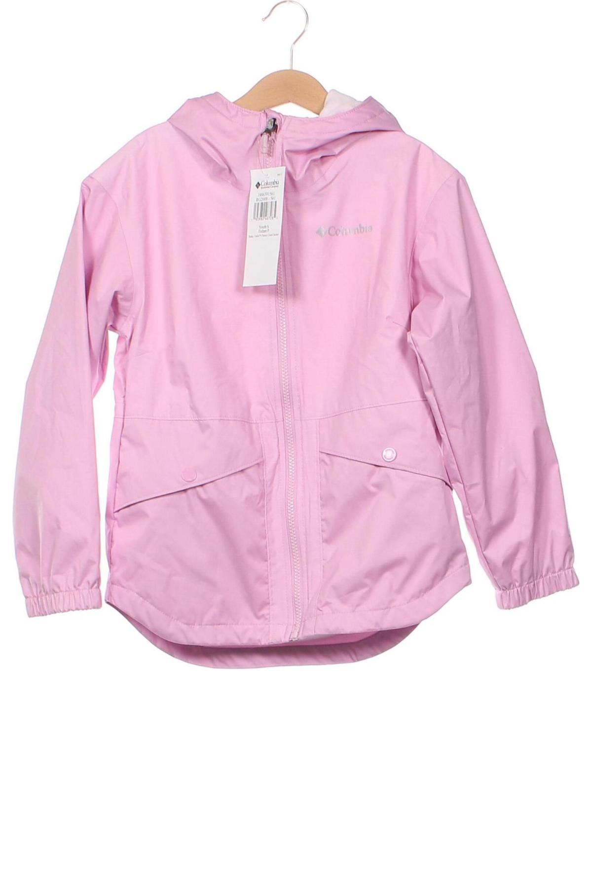 Παιδικό αθλητικό μπουφάν Columbia, Μέγεθος 8-9y/ 134-140 εκ., Χρώμα Ρόζ , Τιμή 75,99 €