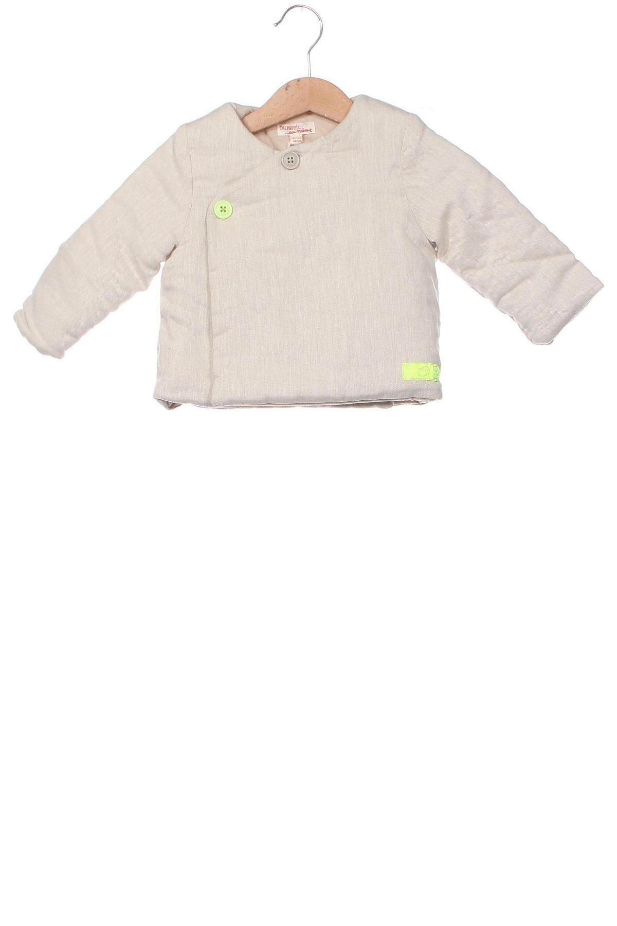 Dětská bunda  Du Pareil Au Meme, Velikost 6-9m/ 68-74 cm, Barva Béžová, Cena  1 217,00 Kč