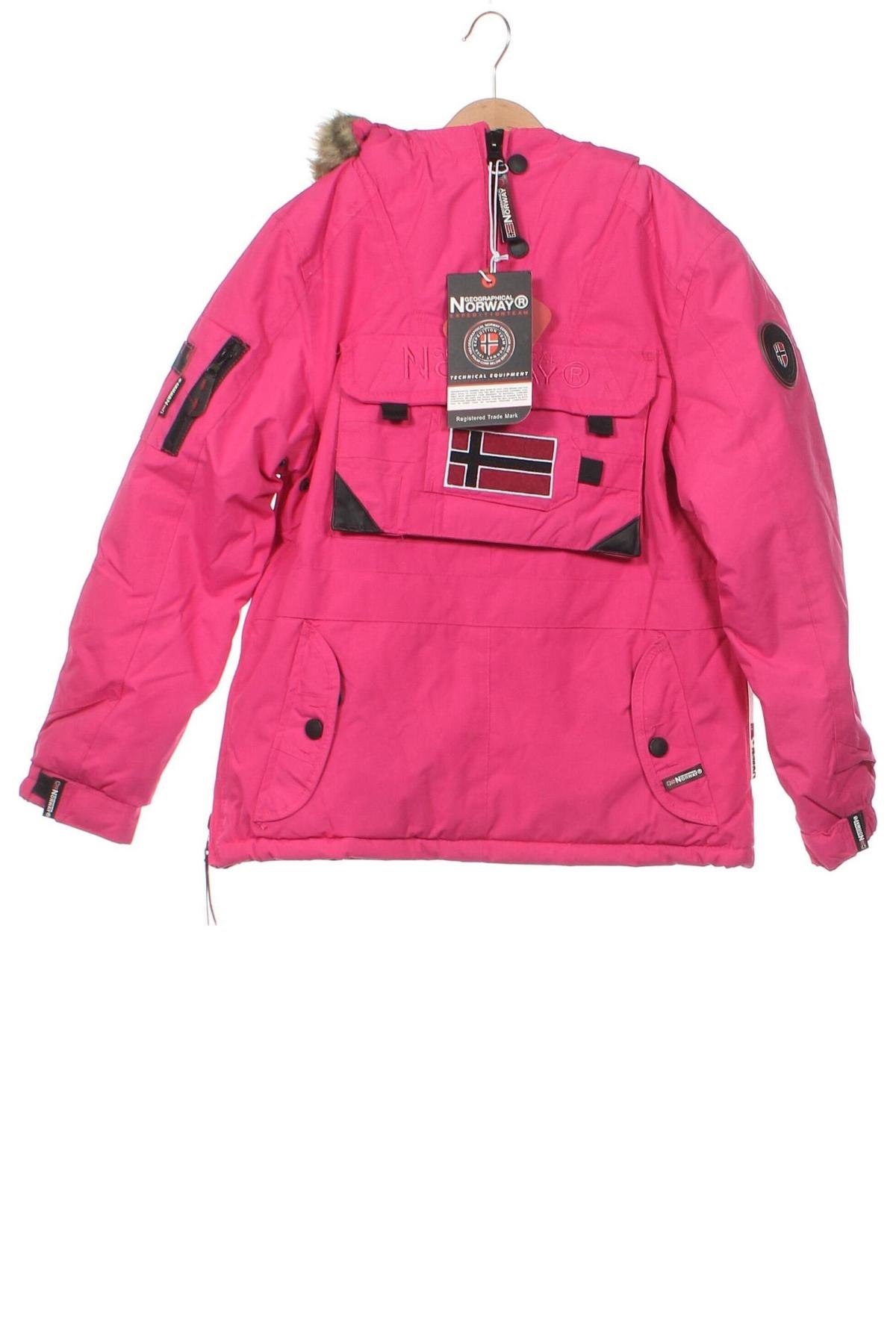 Παιδικό μπουφάν Geographical Norway, Μέγεθος 9-10y/ 140-146 εκ., Χρώμα Ρόζ , Τιμή 35,90 €