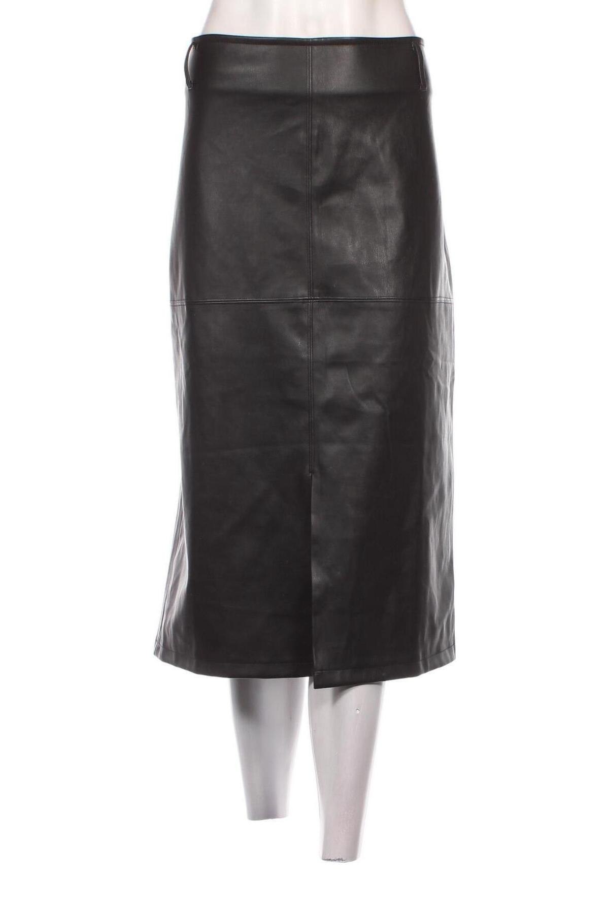Kožená sukňa  Lindex, Veľkosť L, Farba Čierna, Cena  16,44 €