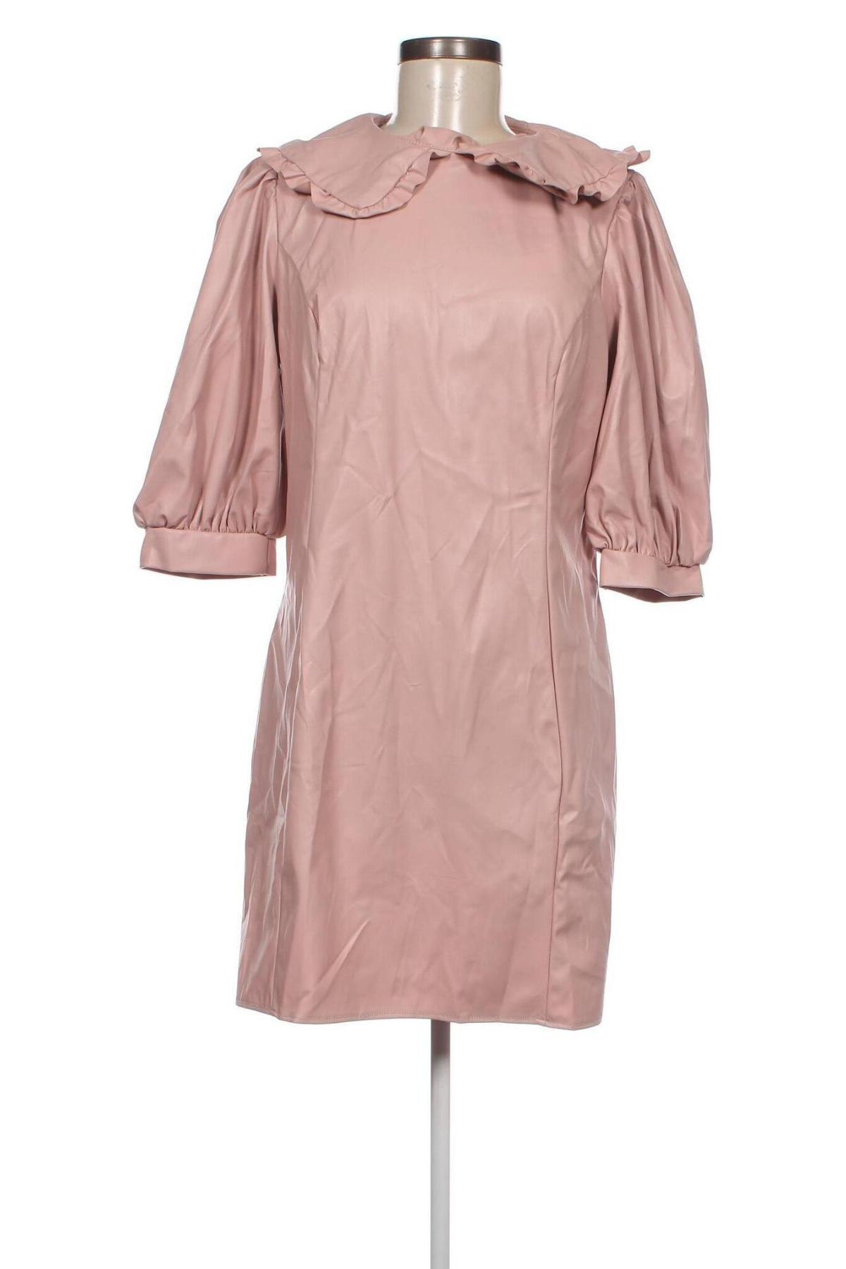 Кожена рокля Dorothy Perkins, Размер XL, Цвят Розов, Цена 36,08 лв.