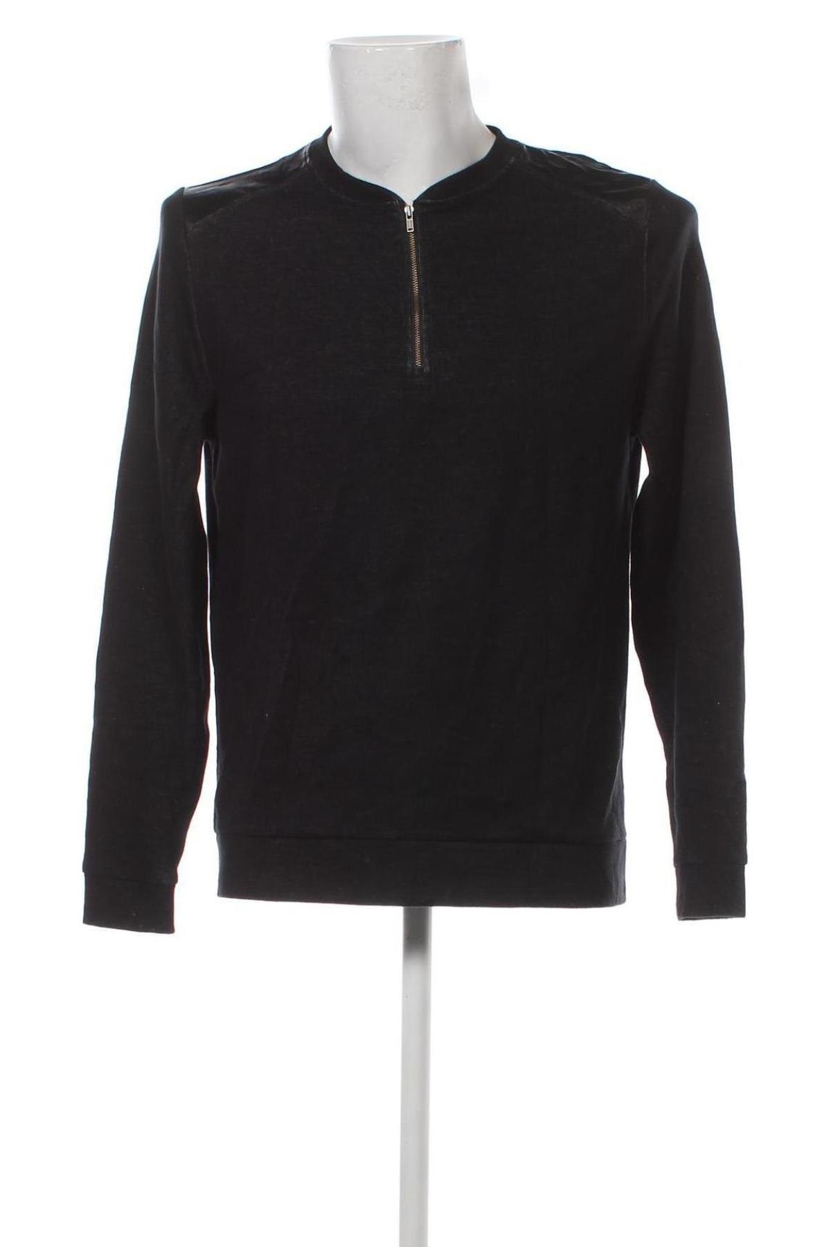 Ανδρική μπλούζα ASOS, Μέγεθος M, Χρώμα Μαύρο, Τιμή 6,31 €