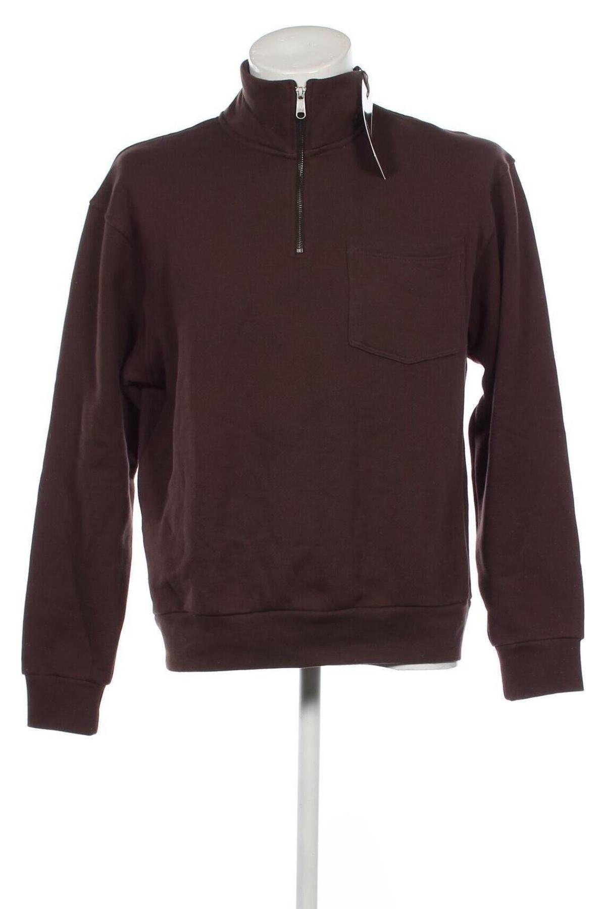 Ανδρική μπλούζα Jack & Jones PREMIUM, Μέγεθος L, Χρώμα Καφέ, Τιμή 8,25 €
