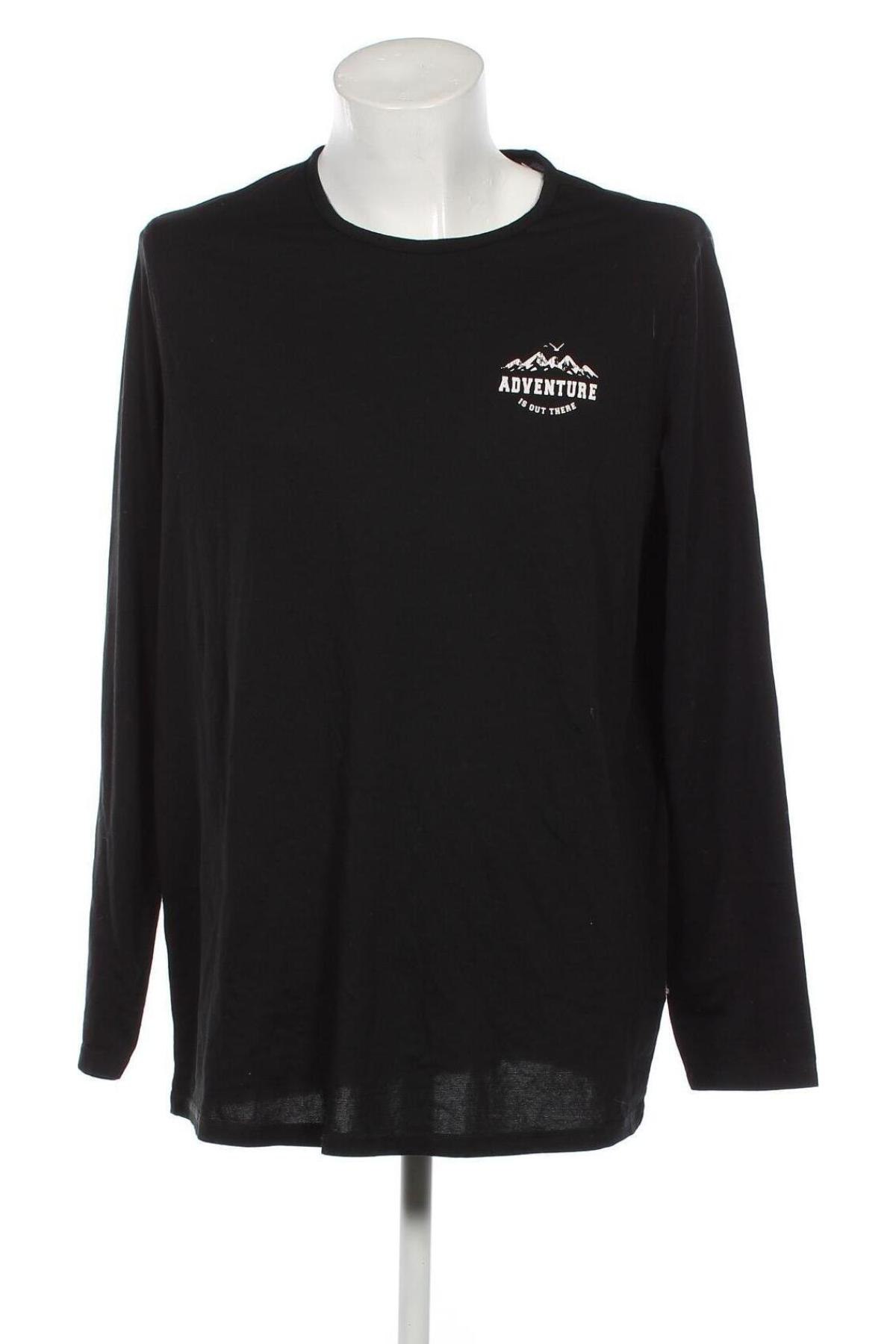 Ανδρική μπλούζα Livergy, Μέγεθος XXL, Χρώμα Μαύρο, Τιμή 3,76 €