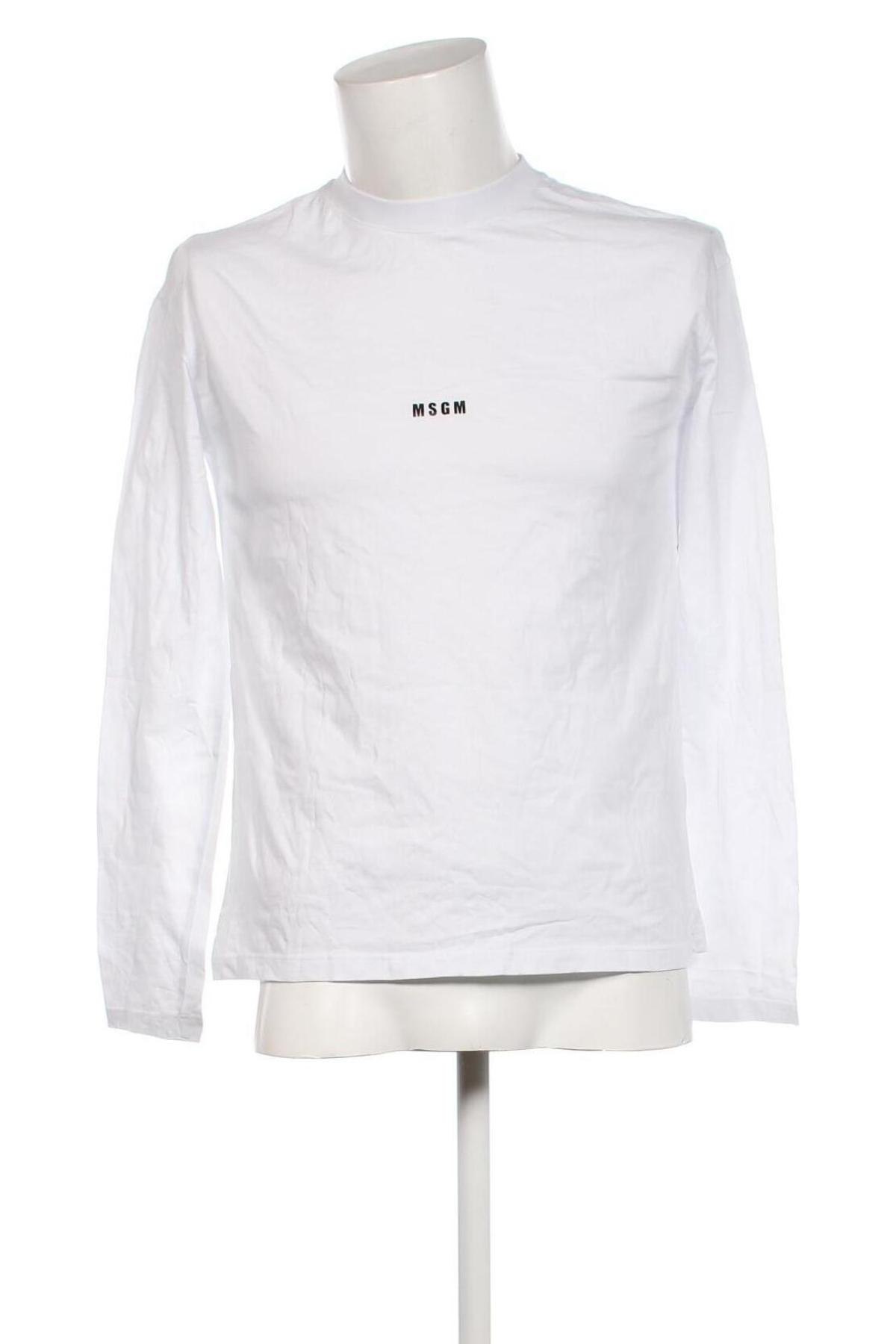 Pánske tričko  MSGM, Veľkosť M, Farba Biela, Cena  52,71 €