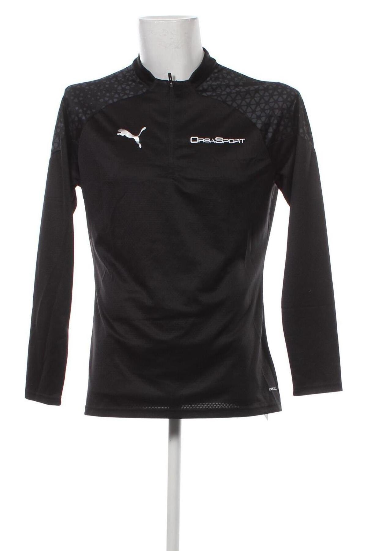 Ανδρική μπλούζα PUMA, Μέγεθος M, Χρώμα Μαύρο, Τιμή 16,82 €