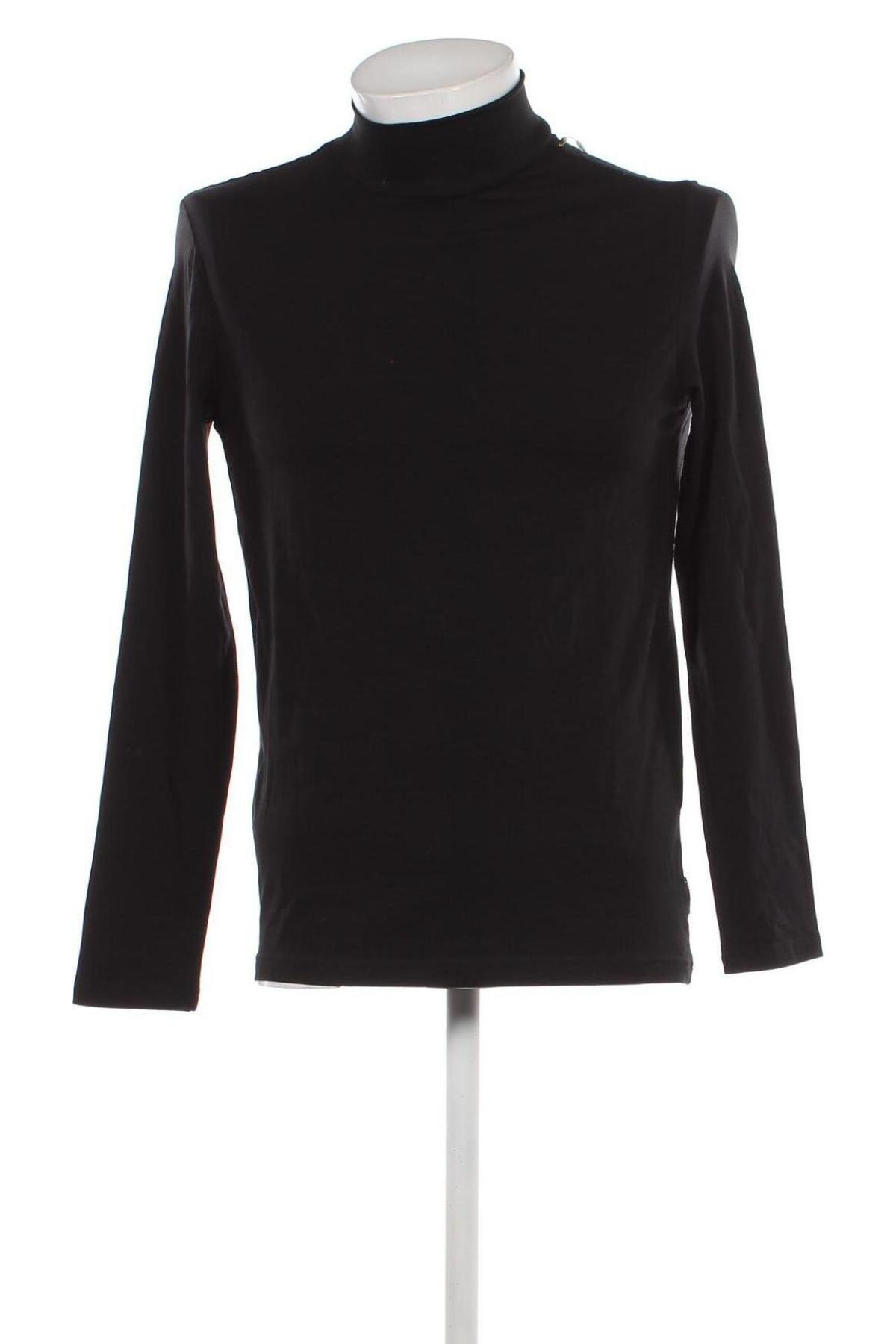 Ανδρική μπλούζα Springfield, Μέγεθος M, Χρώμα Μαύρο, Τιμή 9,19 €