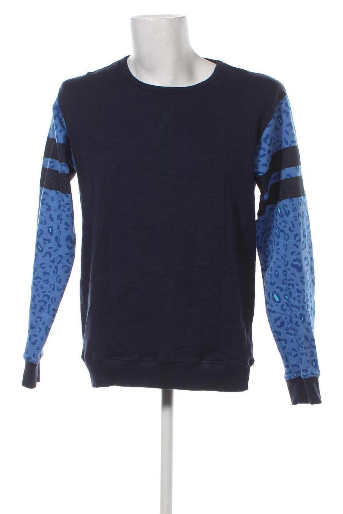 Ανδρική μπλούζα Wa, Μέγεθος M, Χρώμα Μπλέ, Τιμή 3,88 €