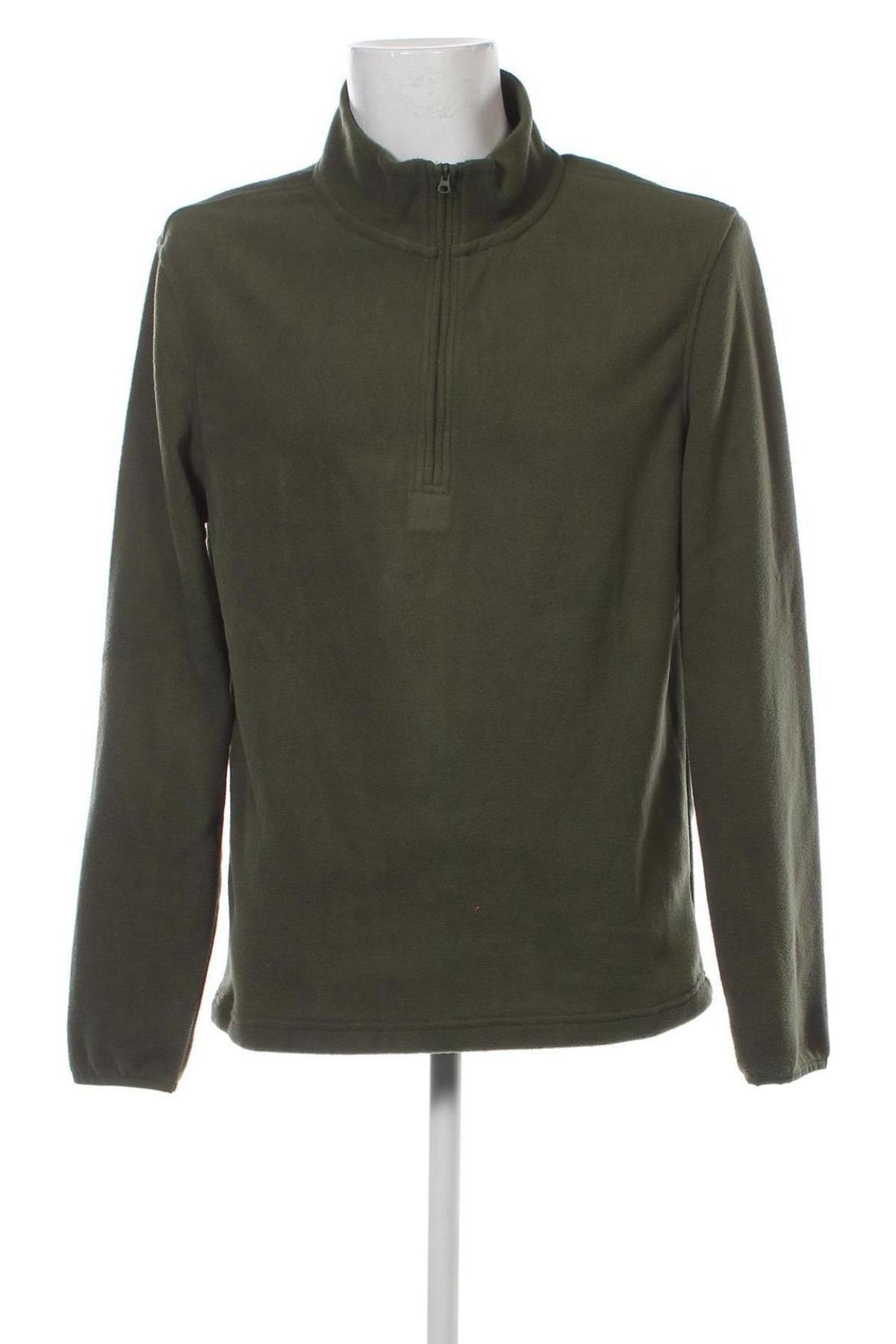 Мъжка поларена блуза Oviesse, Размер XXL, Цвят Зелен, Цена 10,85 лв.