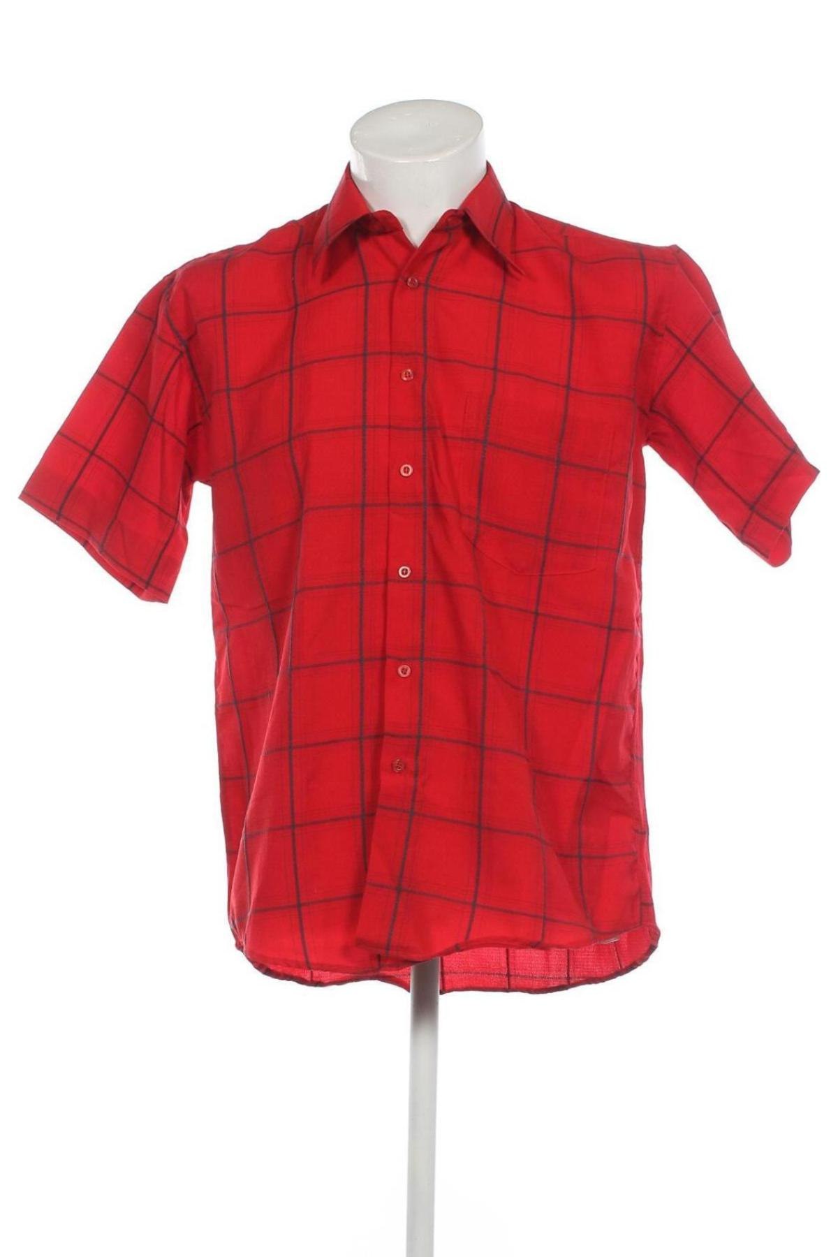 Ανδρικό πουκάμισο, Μέγεθος S, Χρώμα Κόκκινο, Τιμή 2,67 €