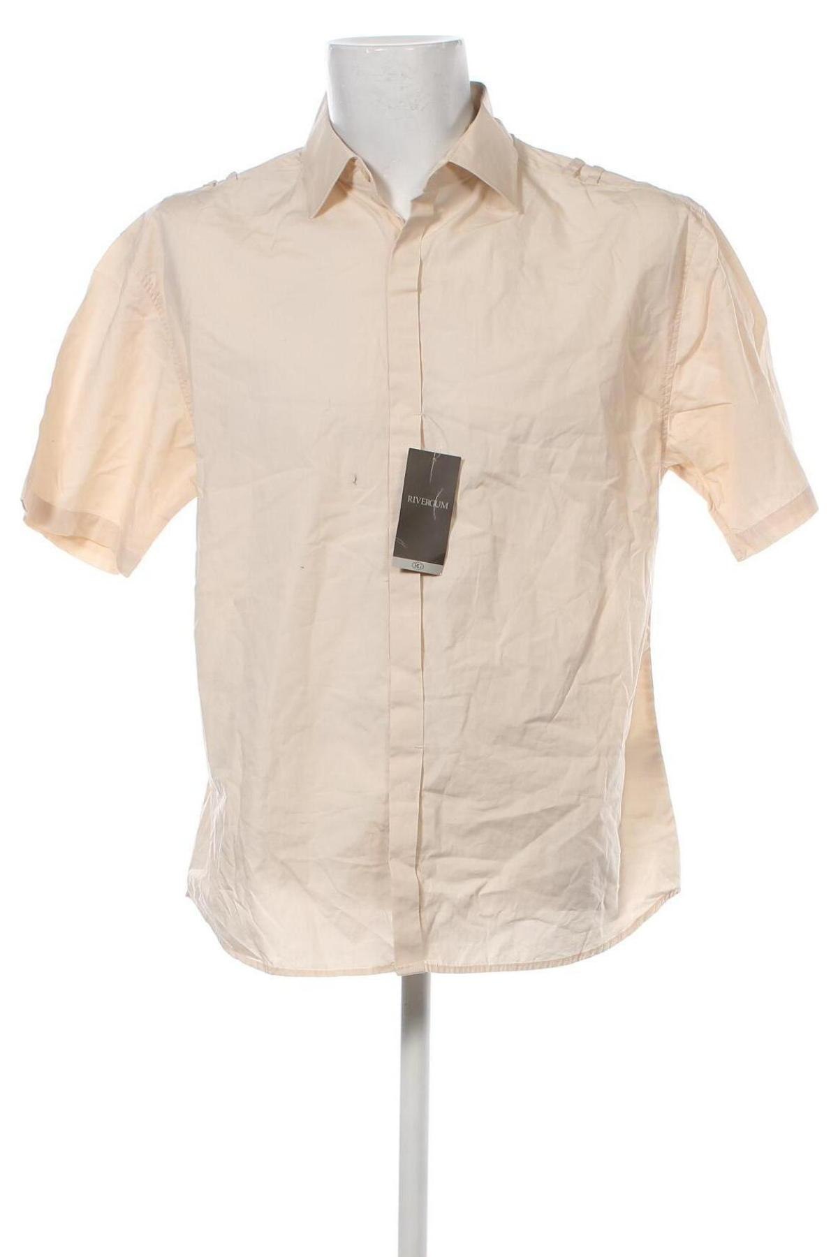 Ανδρικό πουκάμισο, Μέγεθος XXL, Χρώμα  Μπέζ, Τιμή 28,45 €