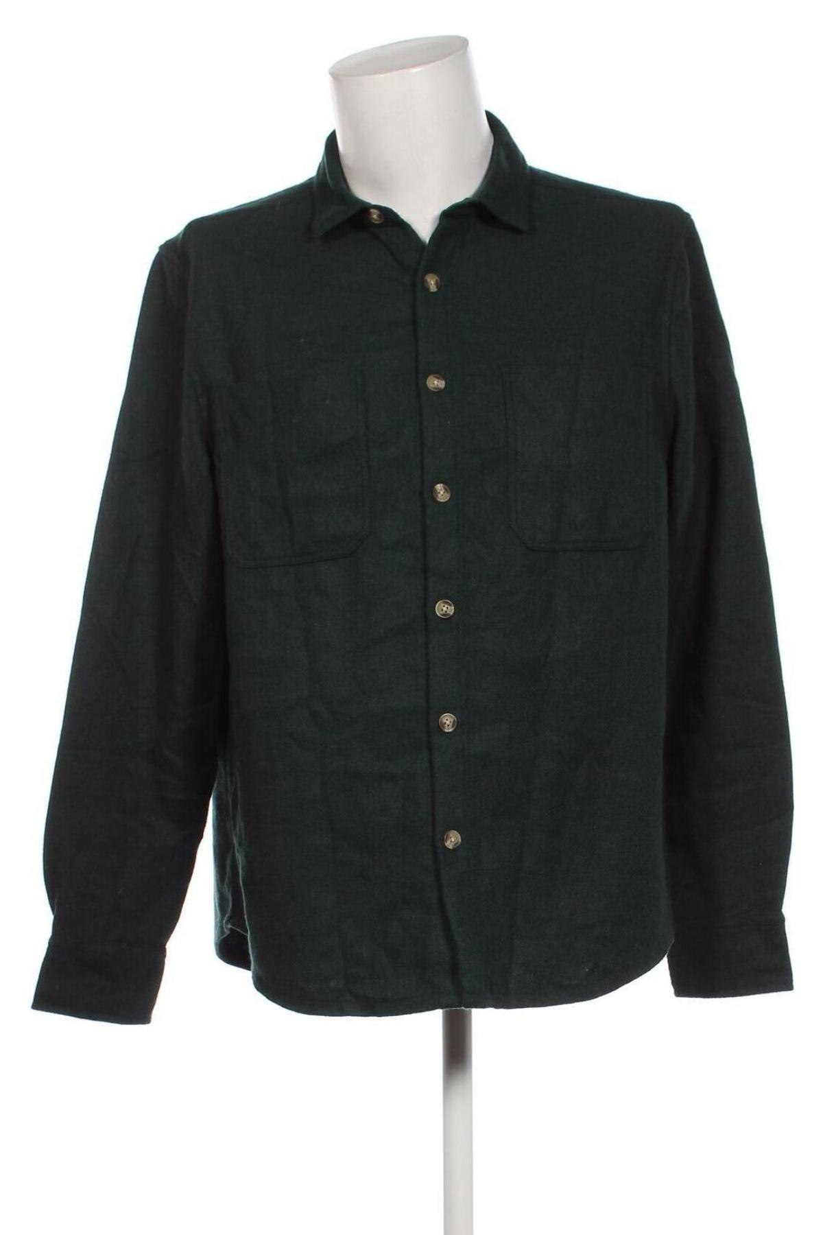 Мъжка риза ASOS, Размер XL, Цвят Зелен, Цена 24,00 лв.