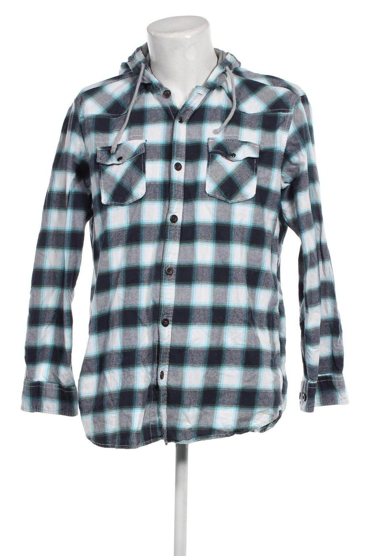 Мъжка риза Angelo Litrico, Размер XXL, Цвят Многоцветен, Цена 6,38 лв.