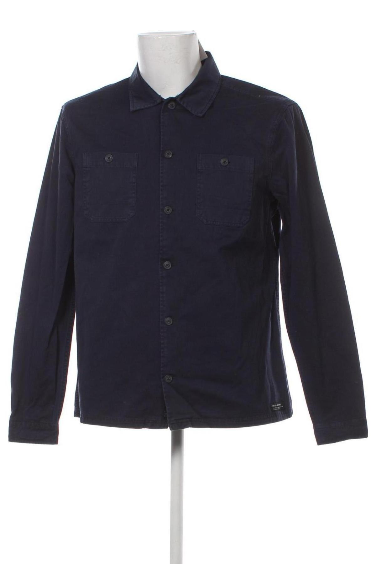 Ανδρικό πουκάμισο Blend, Μέγεθος L, Χρώμα Μπλέ, Τιμή 9,28 €