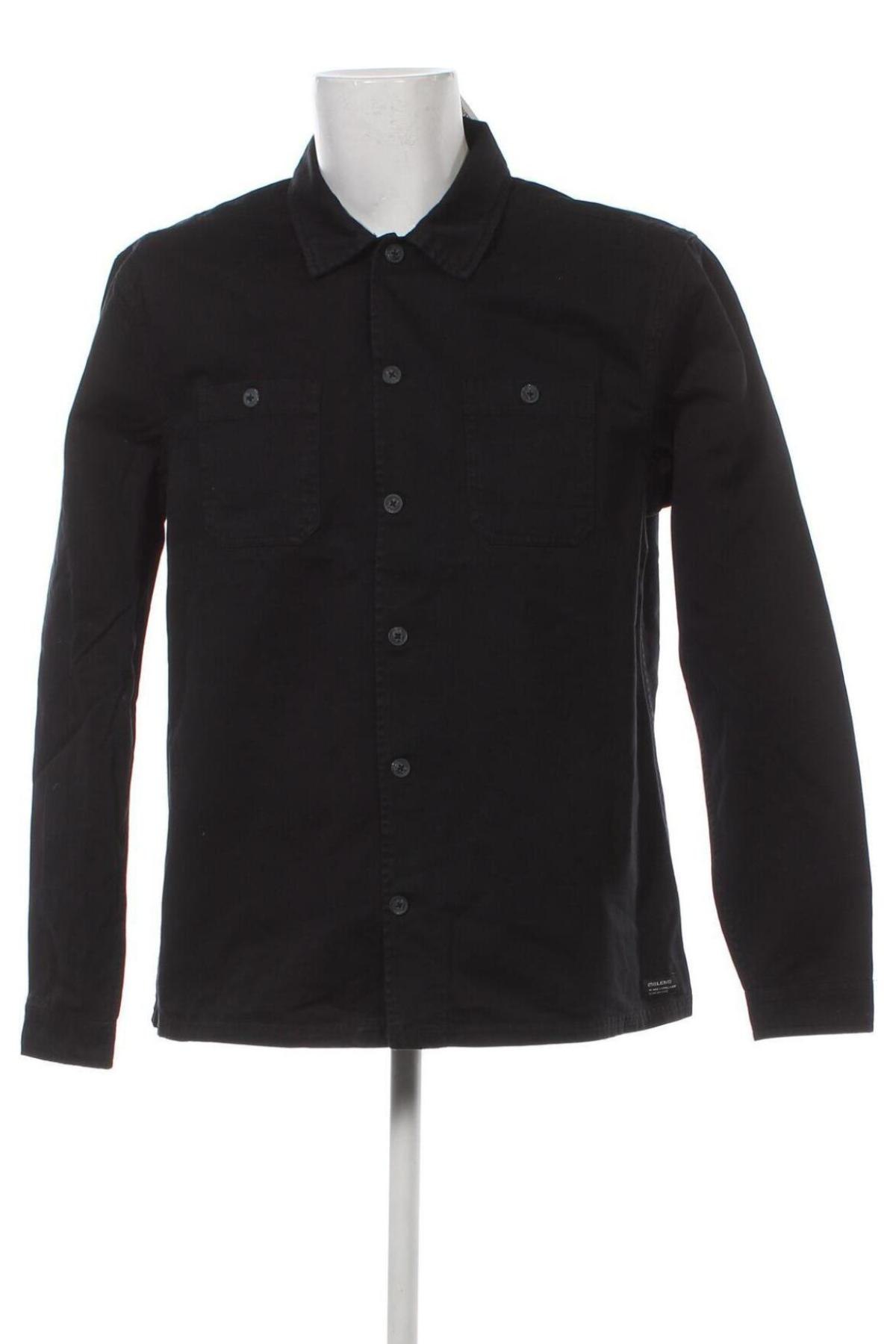 Ανδρικό πουκάμισο Blend, Μέγεθος L, Χρώμα Μαύρο, Τιμή 9,65 €