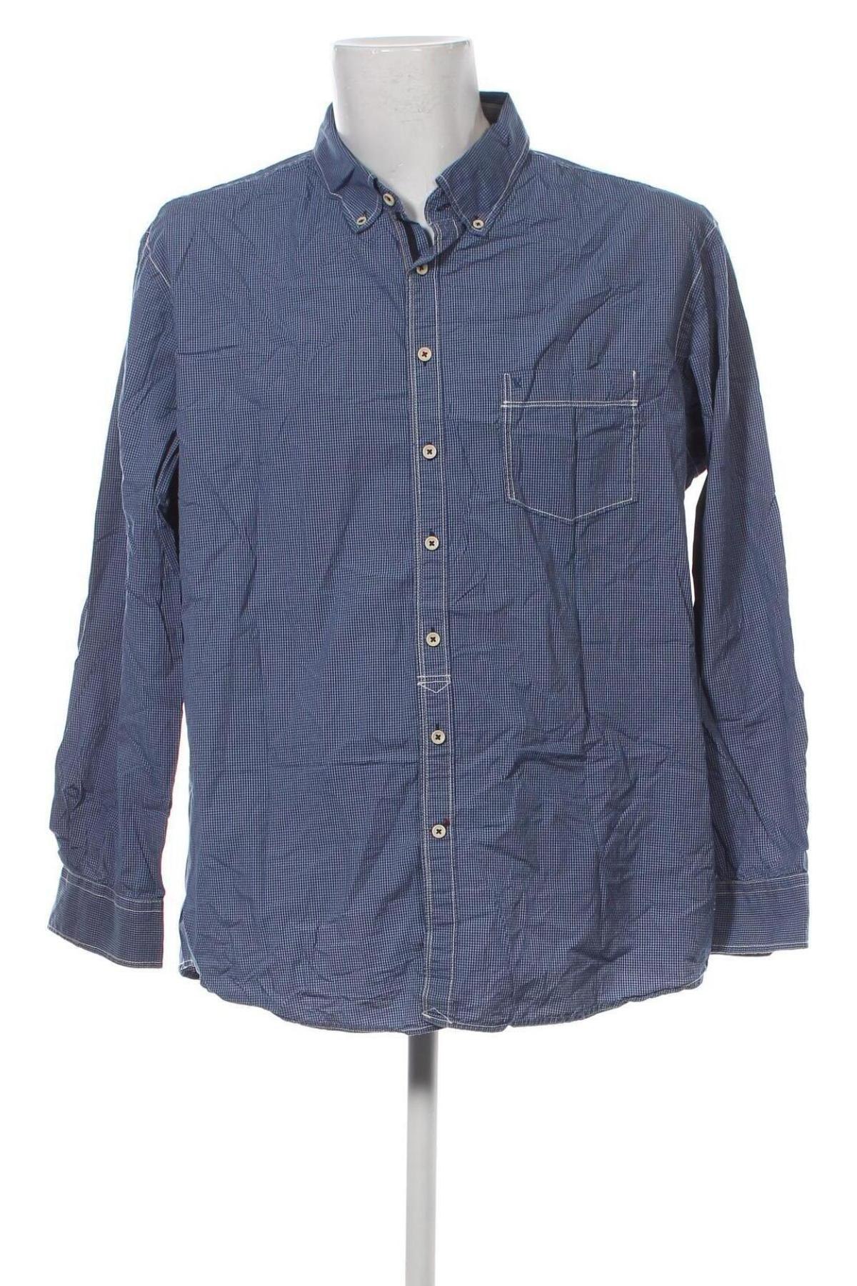 Ανδρικό πουκάμισο Brax, Μέγεθος 3XL, Χρώμα Μπλέ, Τιμή 24,12 €