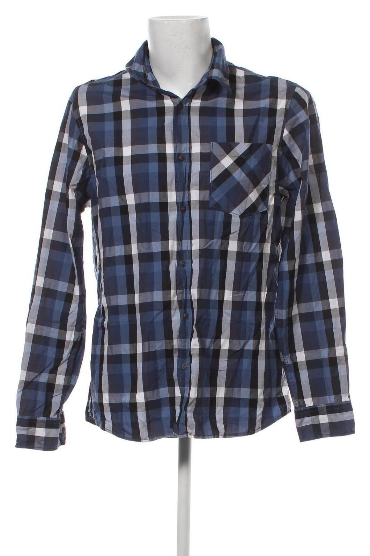 Ανδρικό πουκάμισο Broadway, Μέγεθος XL, Χρώμα Μπλέ, Τιμή 4,13 €