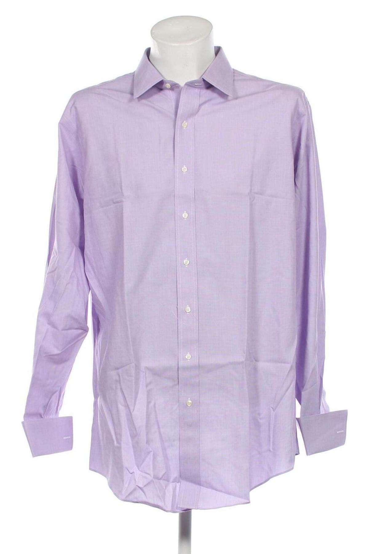Herrenhemd Brooks Brothers, Größe XXL, Farbe Lila, Preis € 47,94