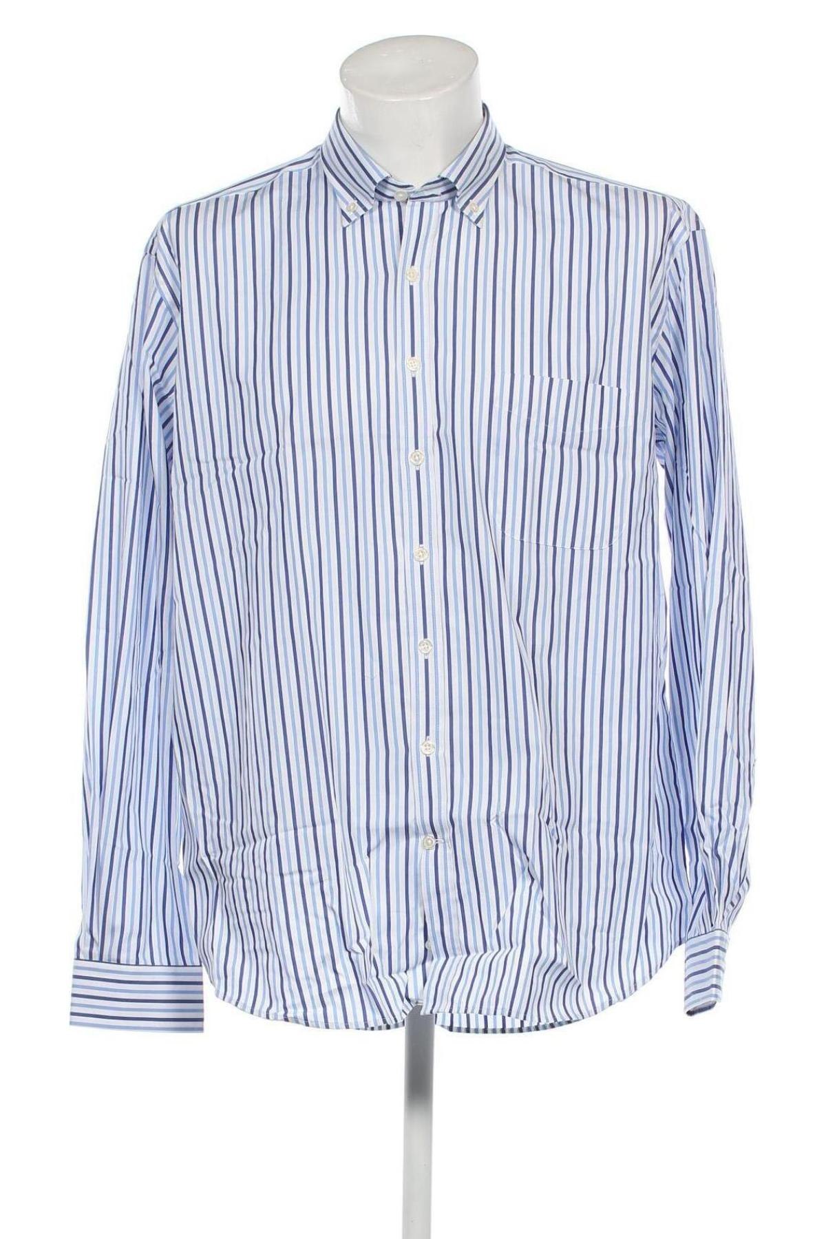 Мъжка риза Cafe Coton, Размер XXL, Цвят Многоцветен, Цена 53,28 лв.