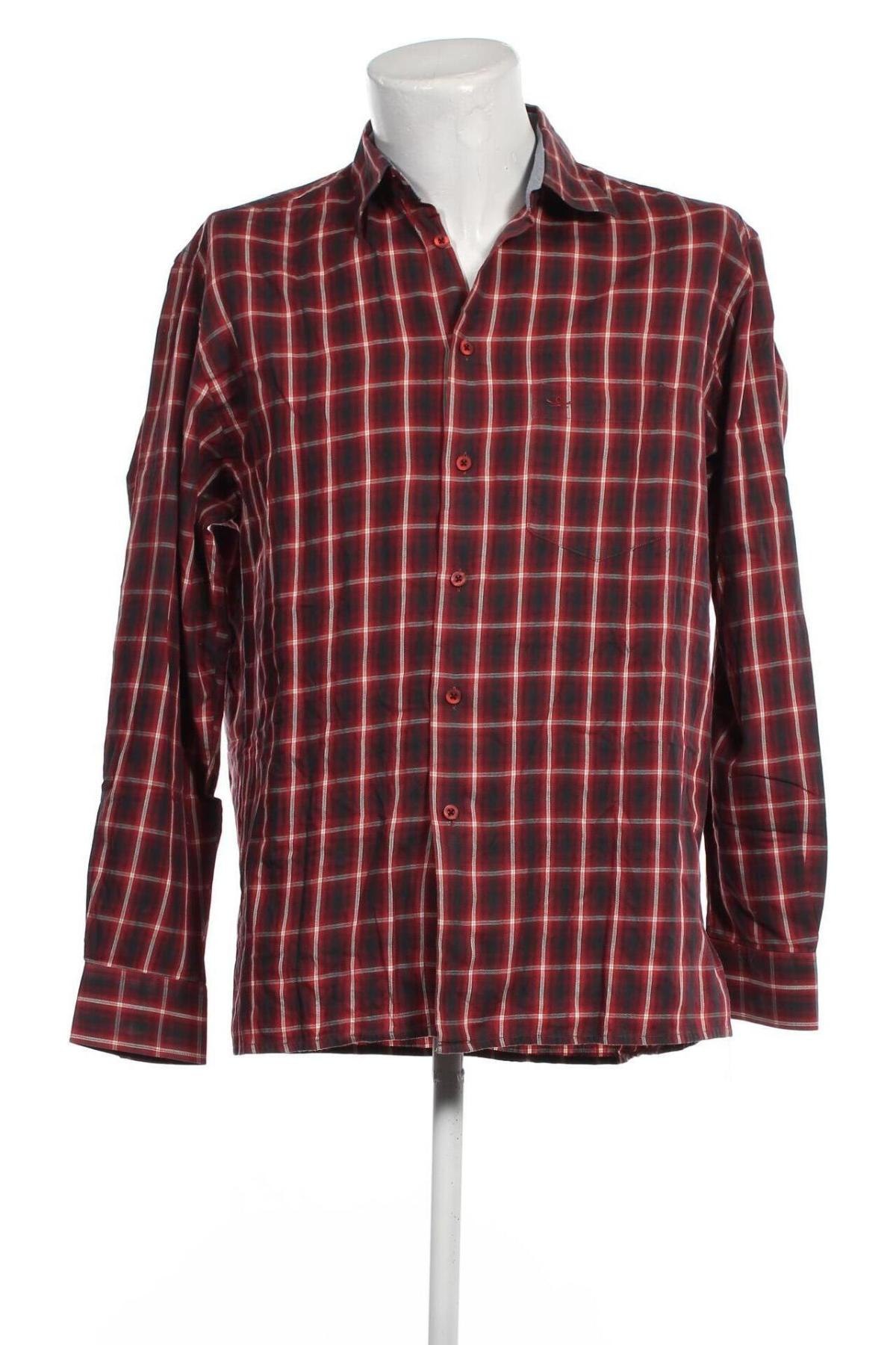 Ανδρικό πουκάμισο Cambridge, Μέγεθος XL, Χρώμα Κόκκινο, Τιμή 17,94 €