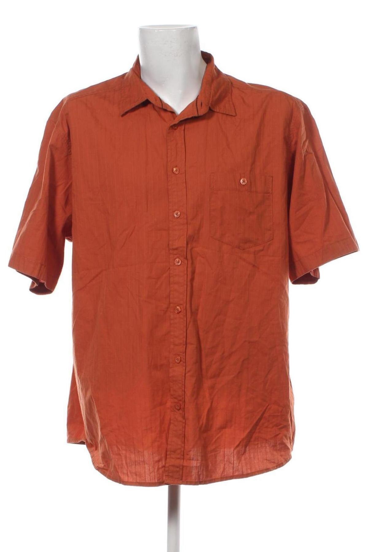 Мъжка риза Canda, Размер XXL, Цвят Оранжев, Цена 11,60 лв.