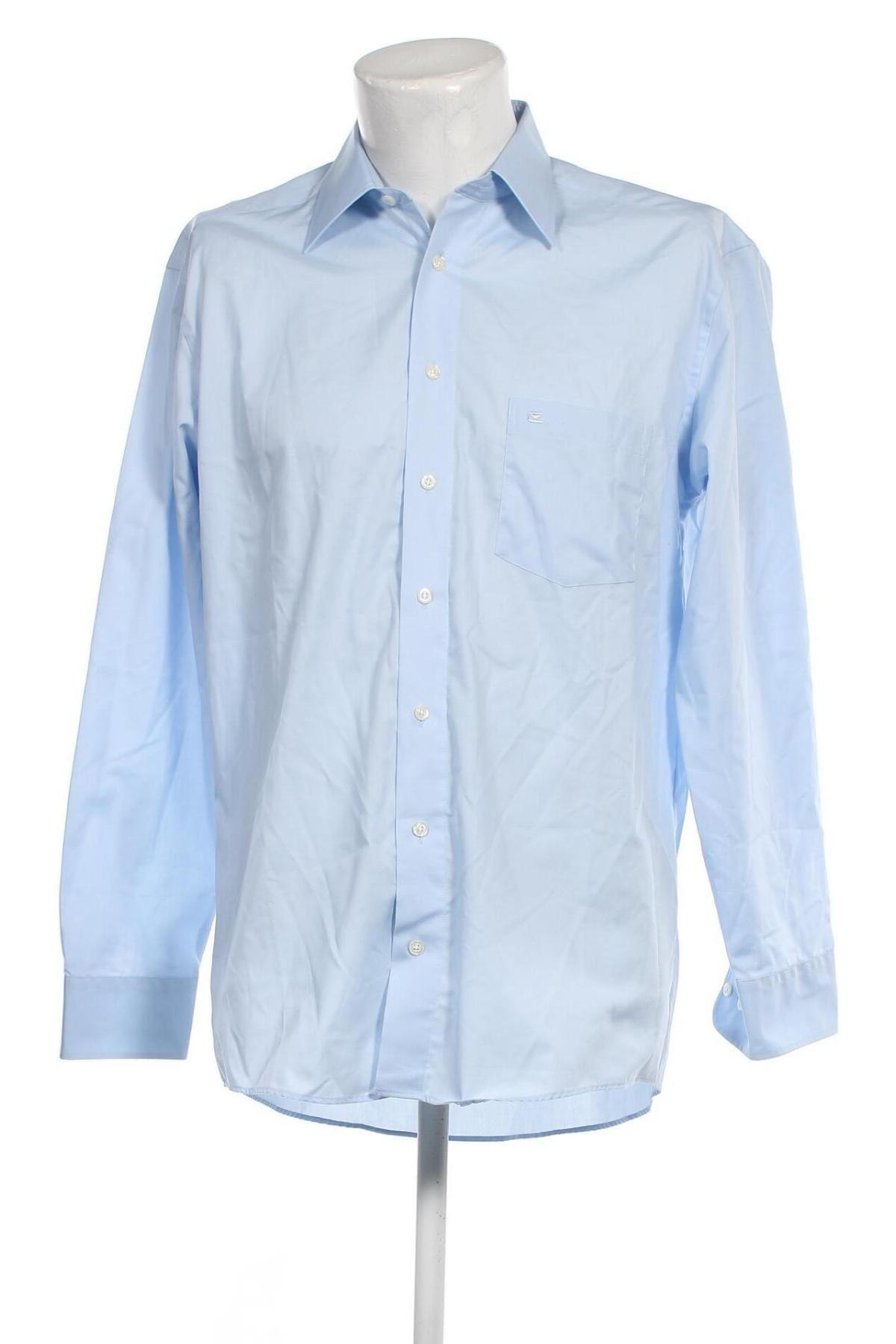 Ανδρικό πουκάμισο Casa Moda, Μέγεθος L, Χρώμα Μπλέ, Τιμή 19,78 €