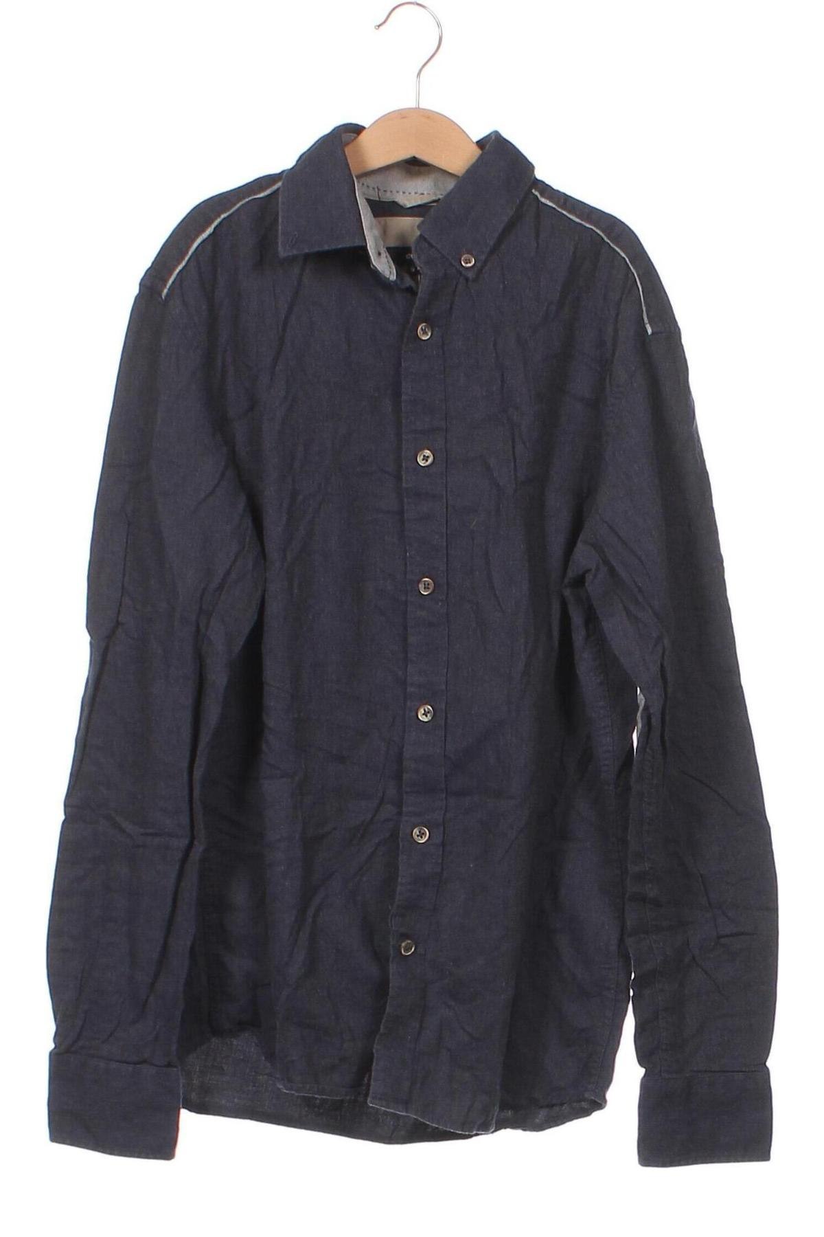 Ανδρικό πουκάμισο Celio, Μέγεθος S, Χρώμα Μπλέ, Τιμή 2,51 €
