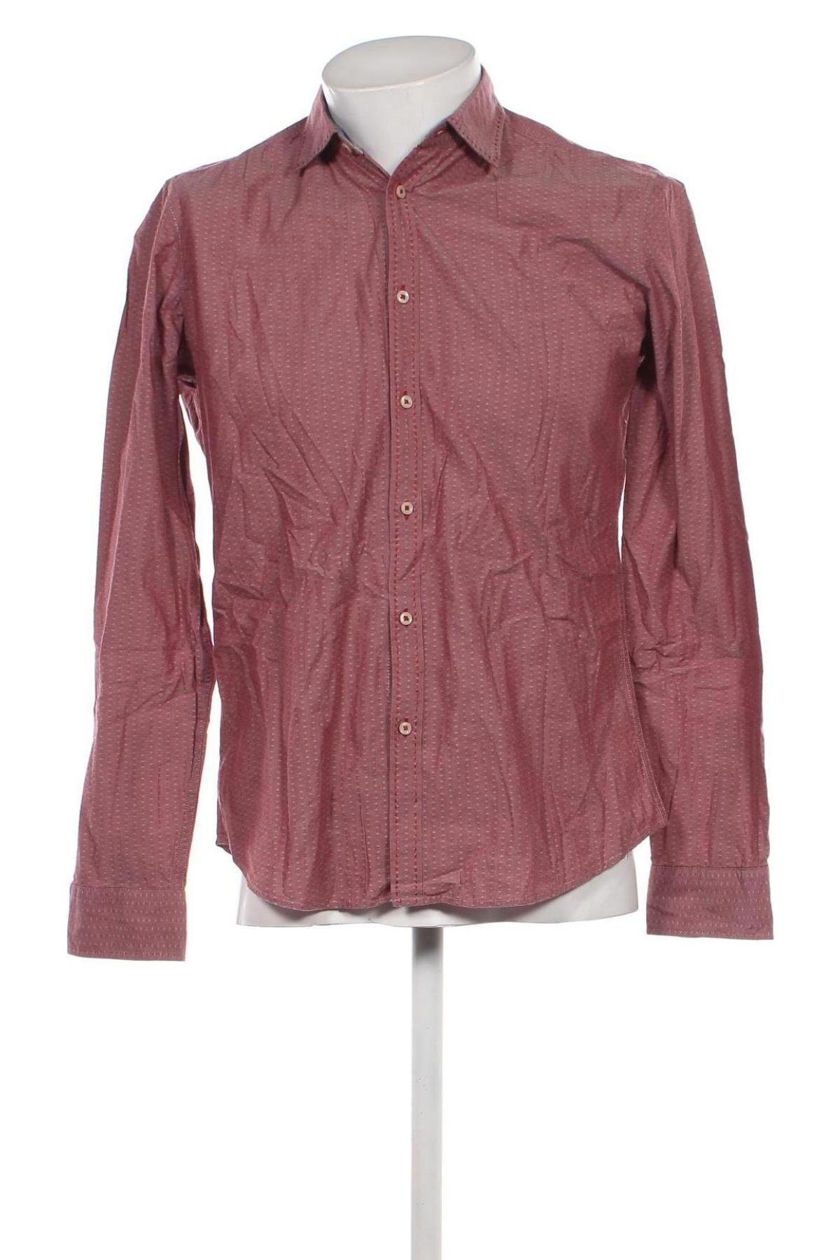 Ανδρικό πουκάμισο Cinque, Μέγεθος M, Χρώμα Κόκκινο, Τιμή 24,12 €