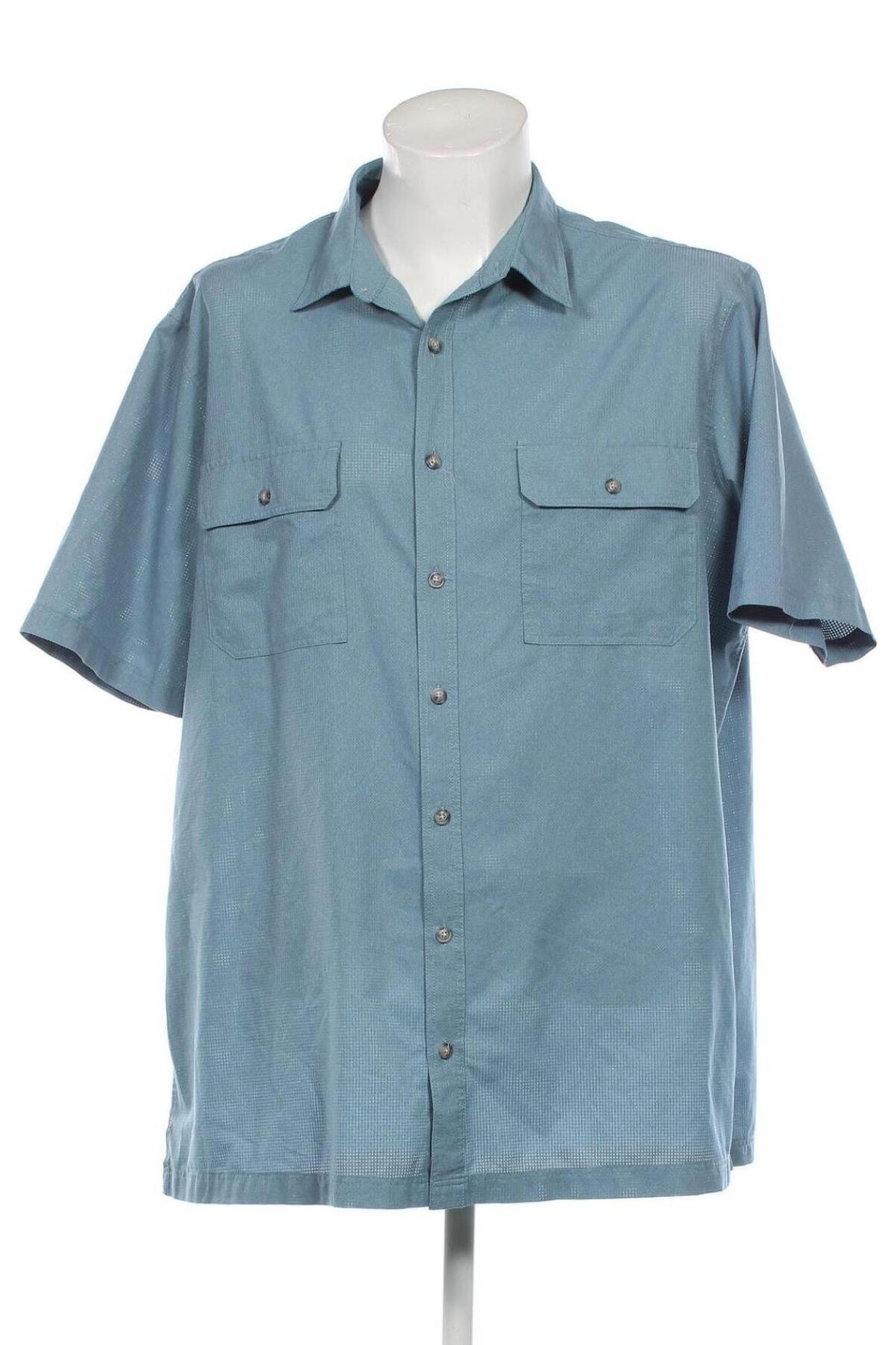 Herrenhemd Croft & Barrow, Größe XXL, Farbe Blau, Preis € 20,18