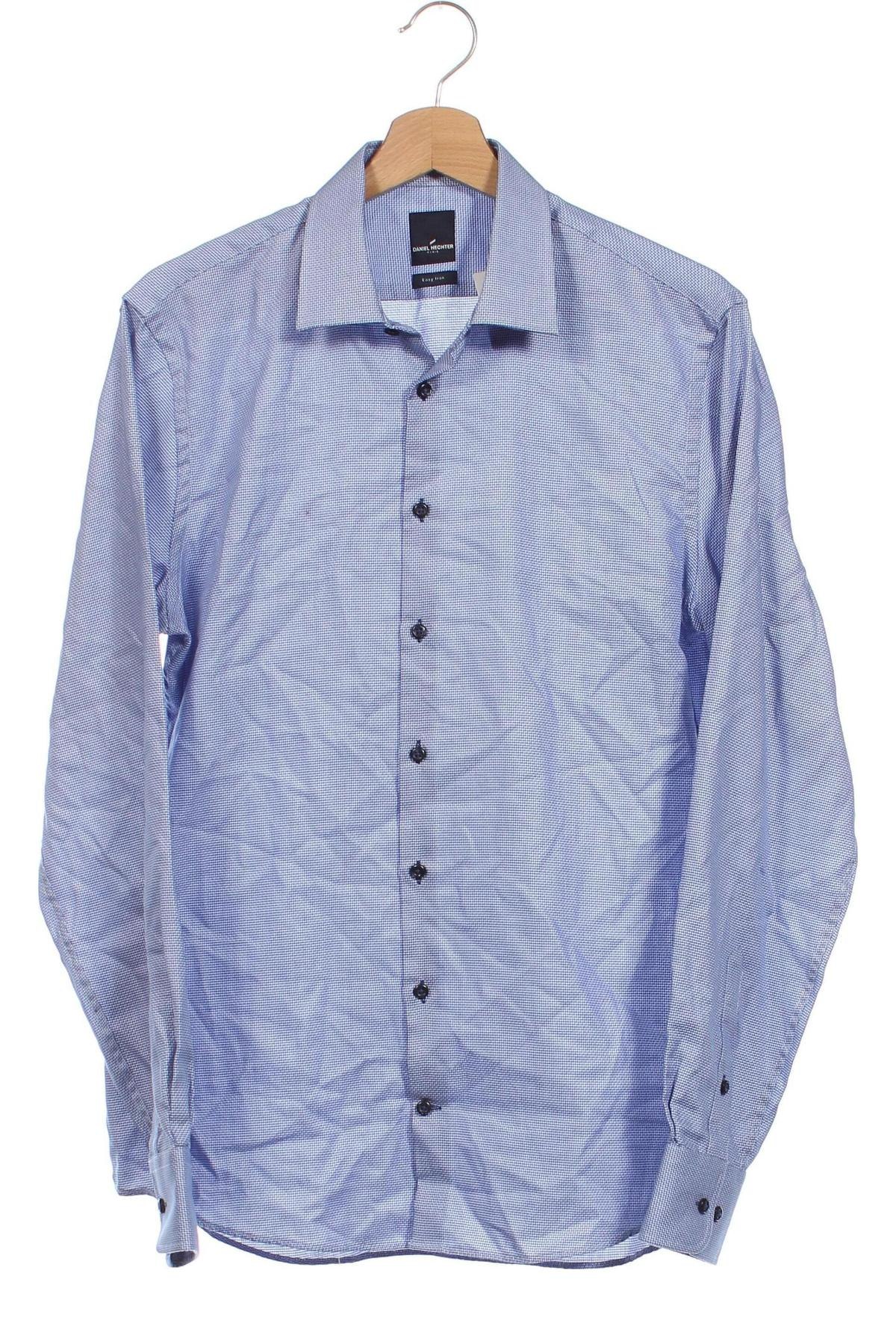 Мъжка риза Daniel Hechter, Размер M, Цвят Син, Цена 54,00 лв.