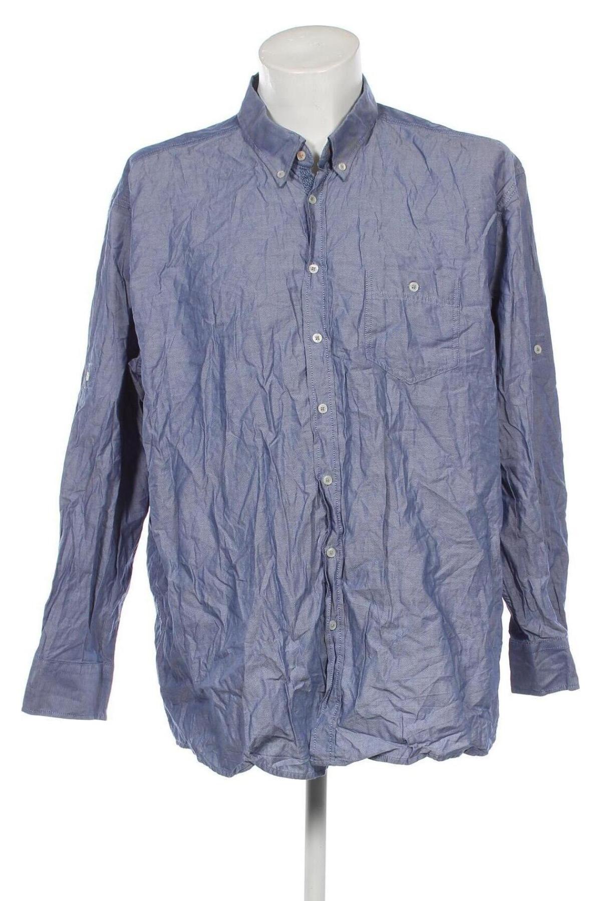 Мъжка риза Dornbusch, Размер 3XL, Цвят Син, Цена 27,26 лв.