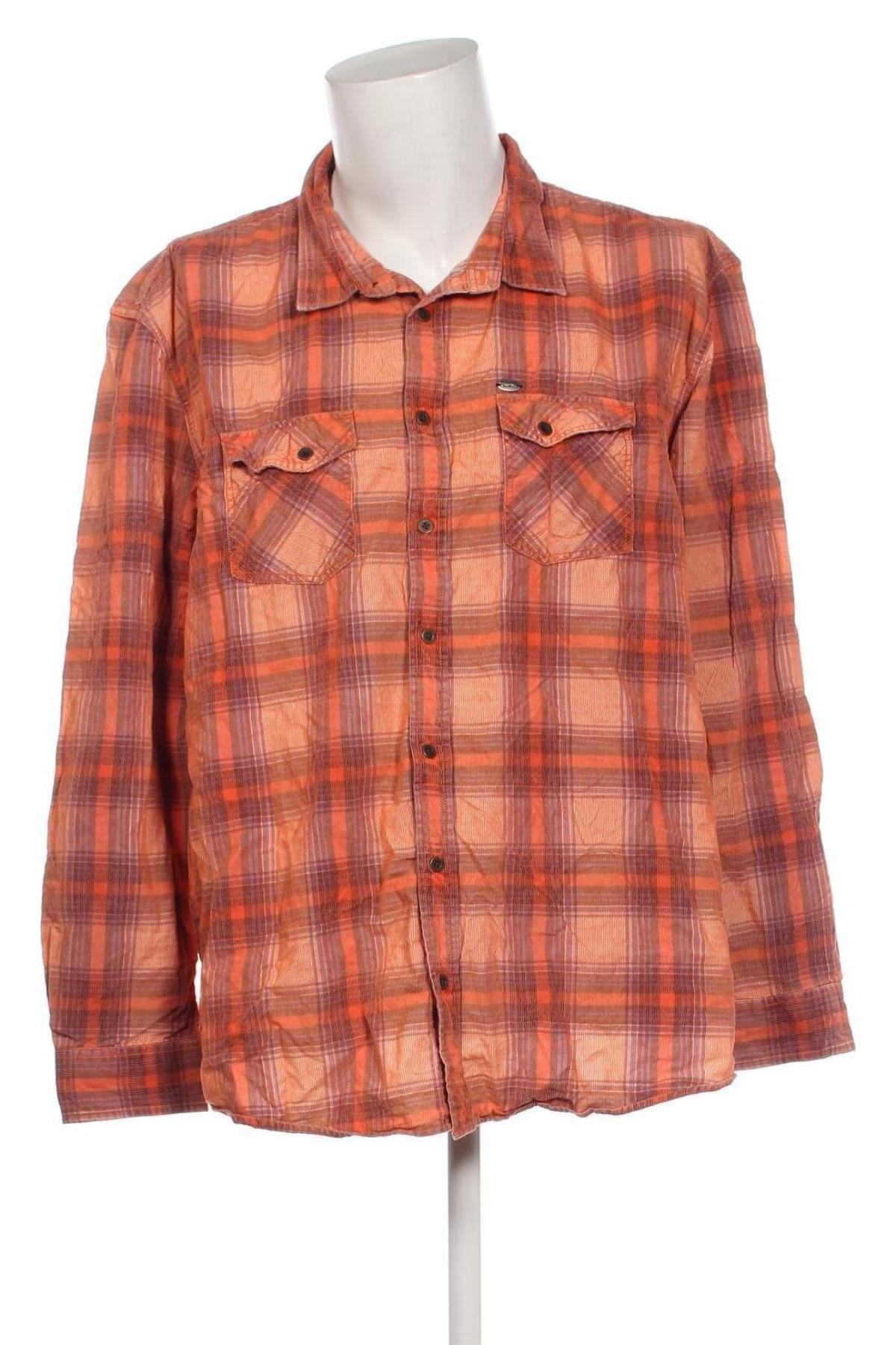 Herrenhemd Engbers, Größe 5XL, Farbe Orange, Preis 17,64 €