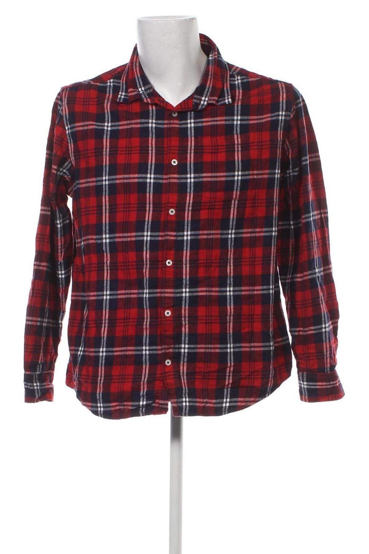 Ανδρικό πουκάμισο Force, Μέγεθος L, Χρώμα Κόκκινο, Τιμή 17,94 €