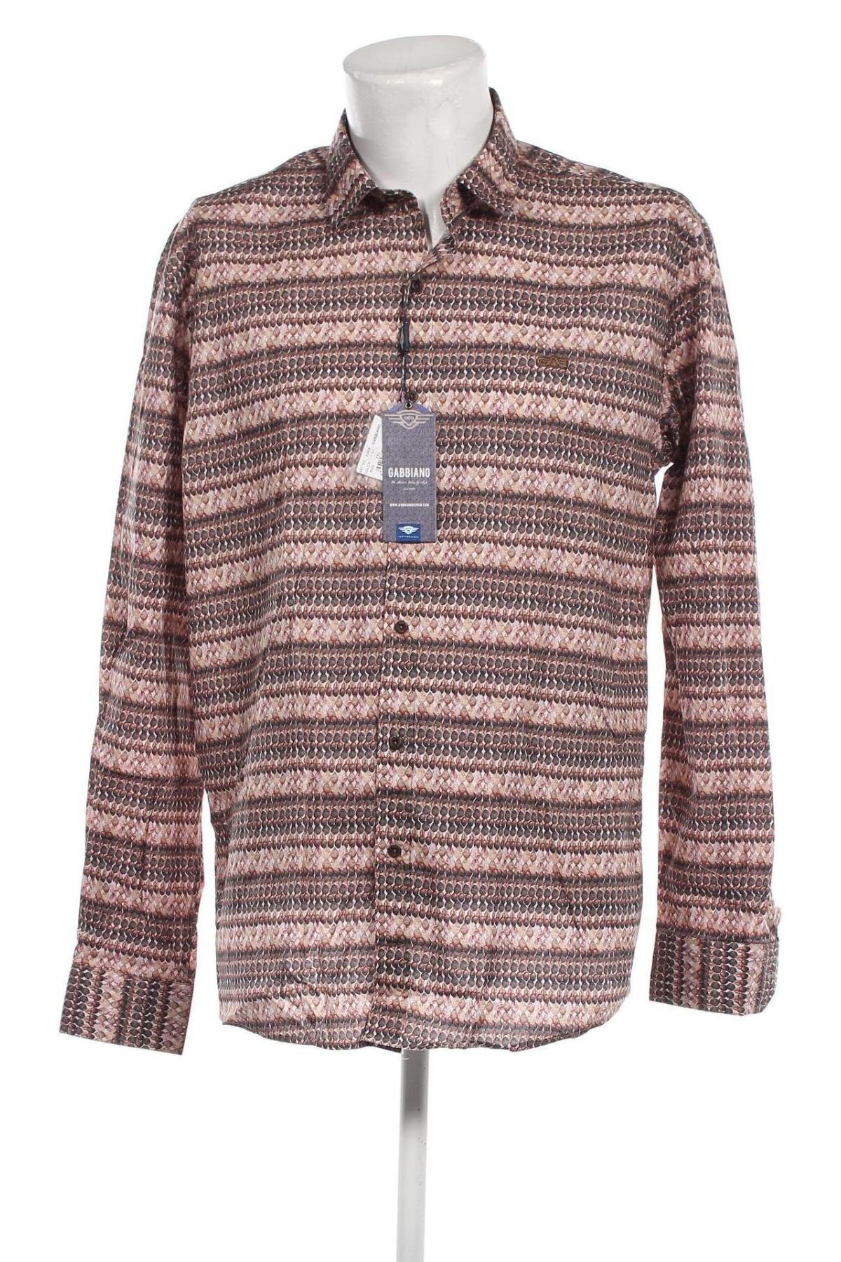 Ανδρικό πουκάμισο Gabbiano, Μέγεθος XXL, Χρώμα Πολύχρωμο, Τιμή 9,65 €