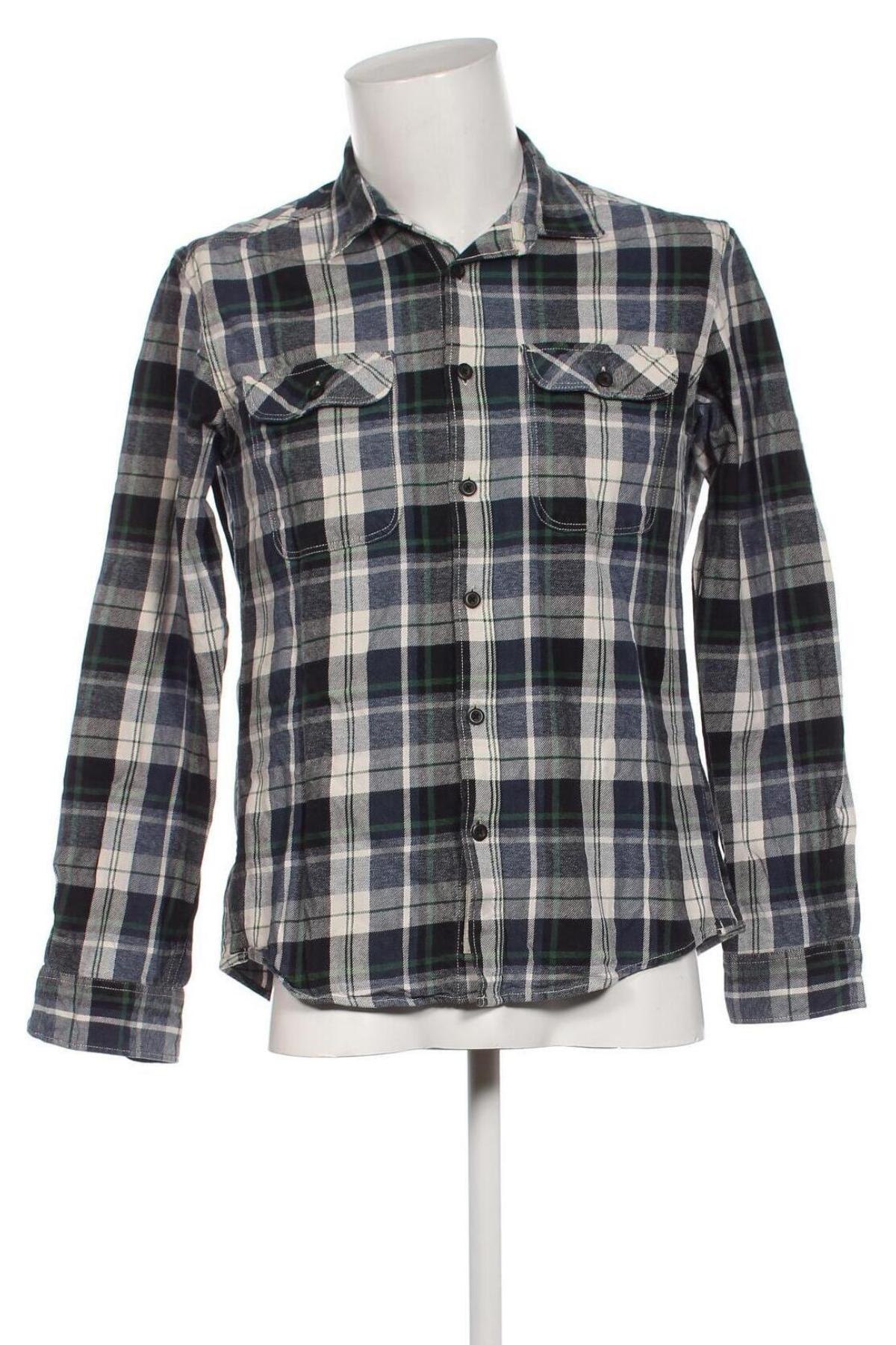 Herrenhemd H&M, Größe M, Farbe Mehrfarbig, Preis € 3,03