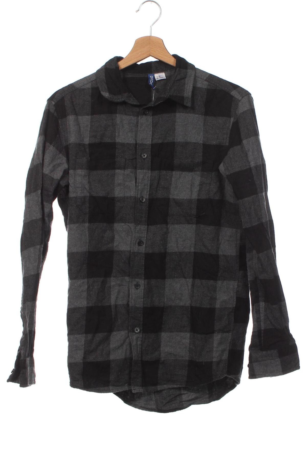 Herrenhemd H&M Divided, Größe XS, Farbe Mehrfarbig, Preis 4,64 €